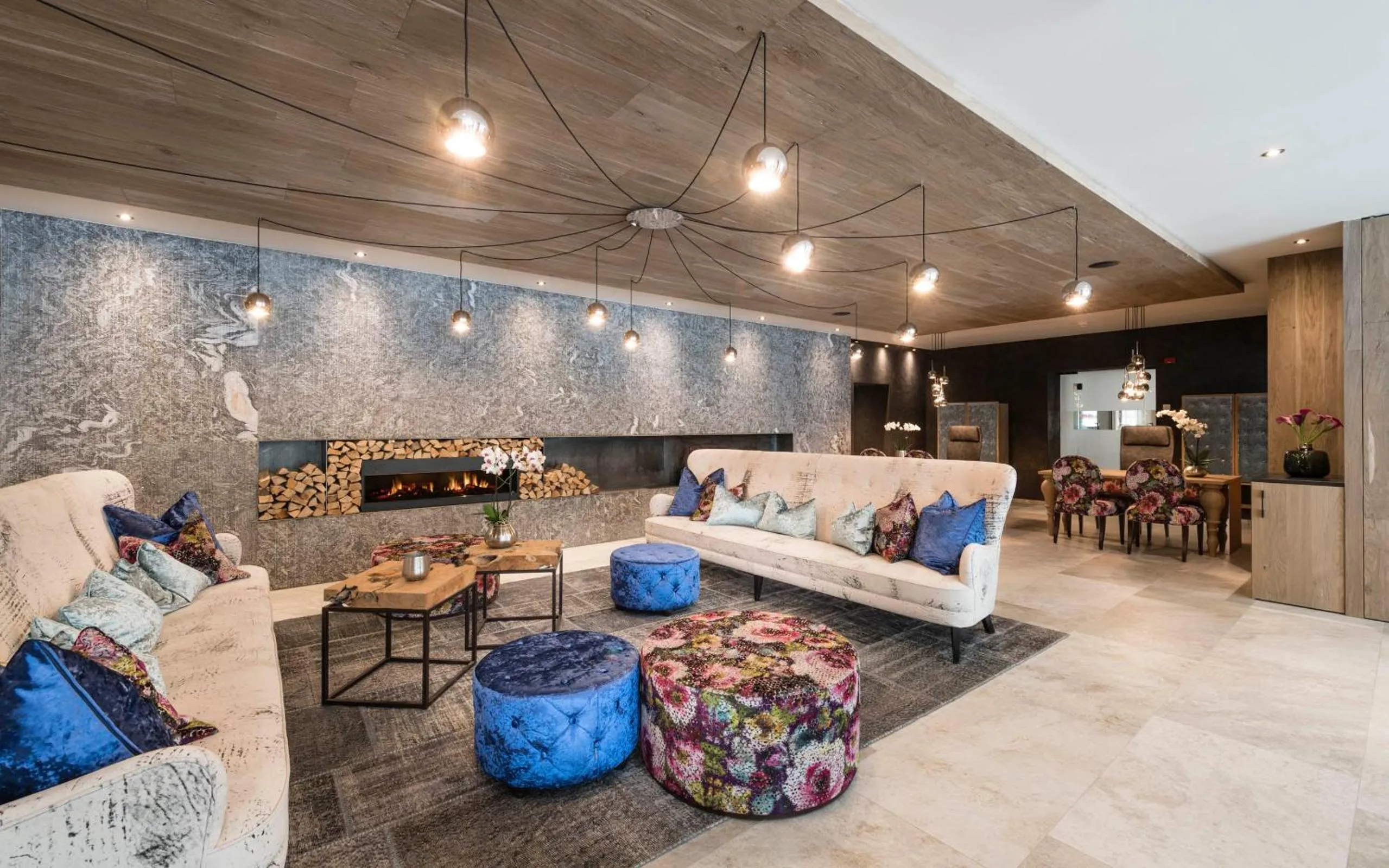 Lobby or reception in Stroblhof Active Family Spa Resort