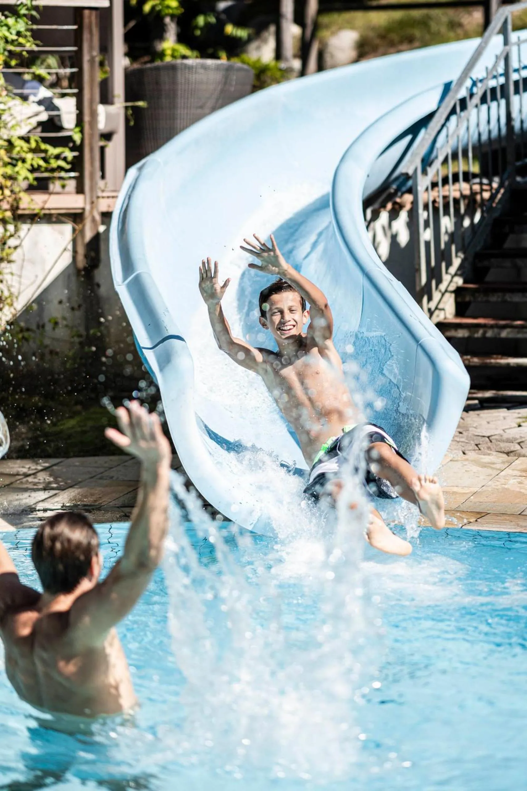 Swimming pool in Stroblhof Active Family Spa Resort