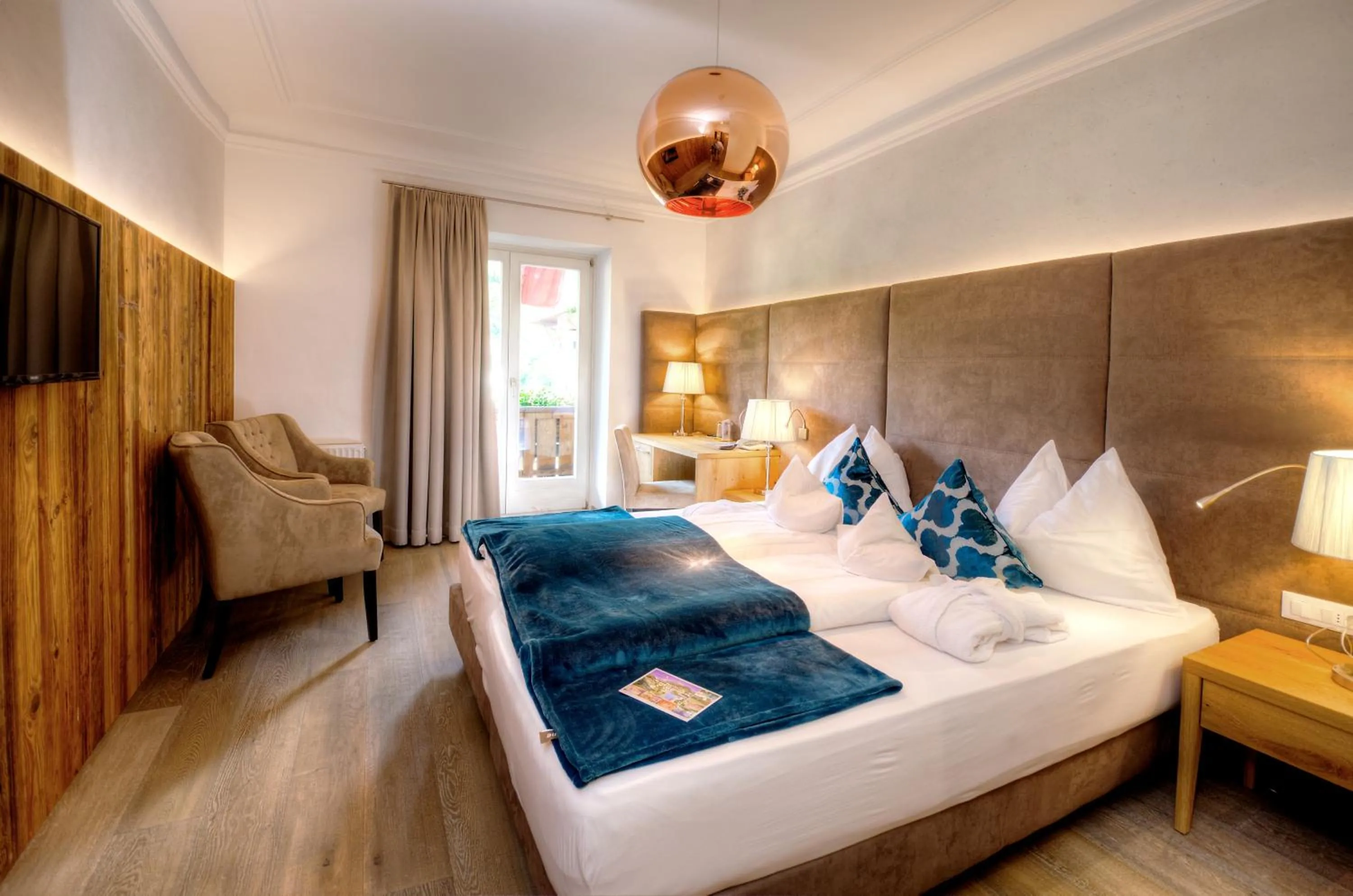 Bedroom, Bed in Stroblhof Active Family Spa Resort
