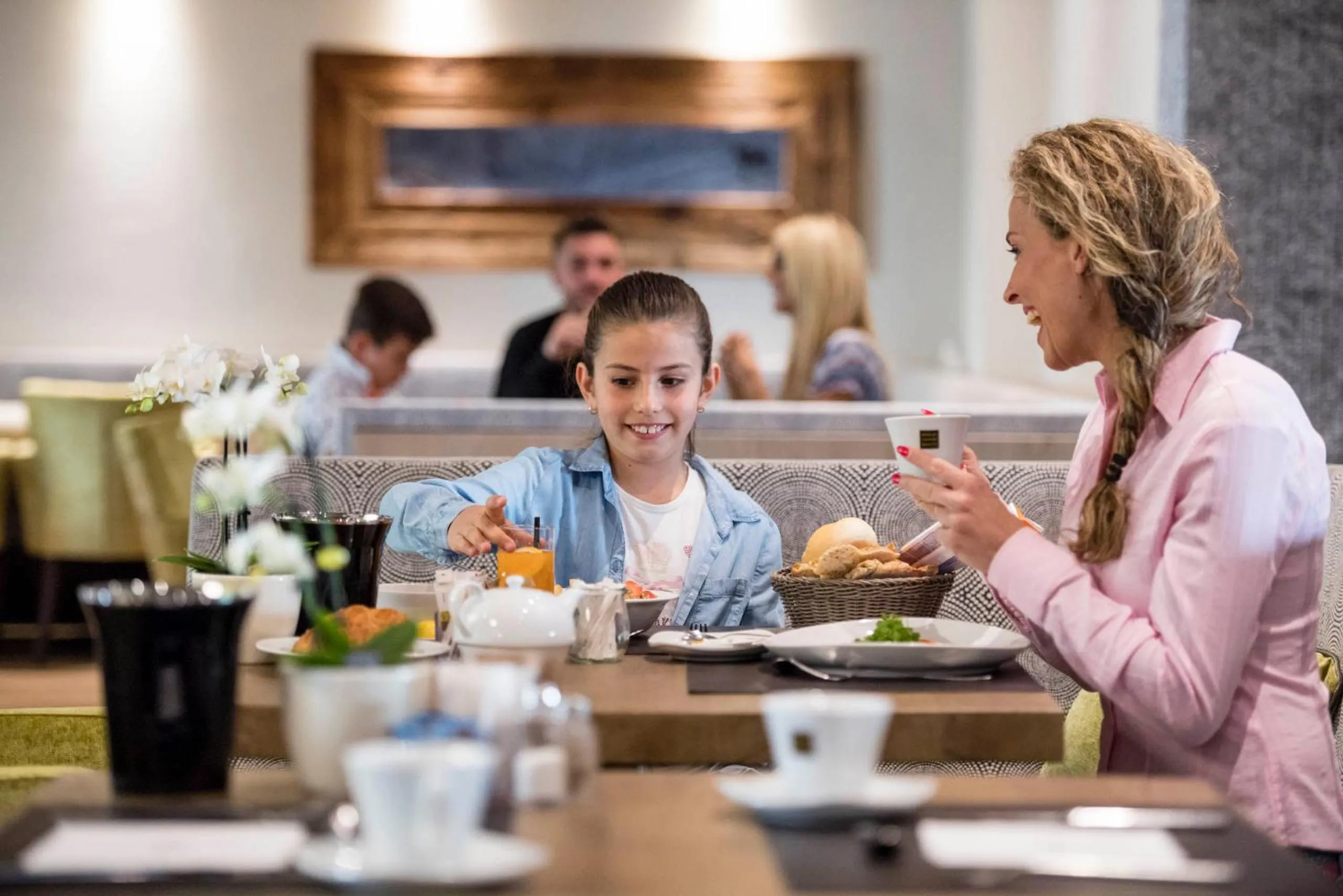 Italian breakfast in Stroblhof Active Family Spa Resort