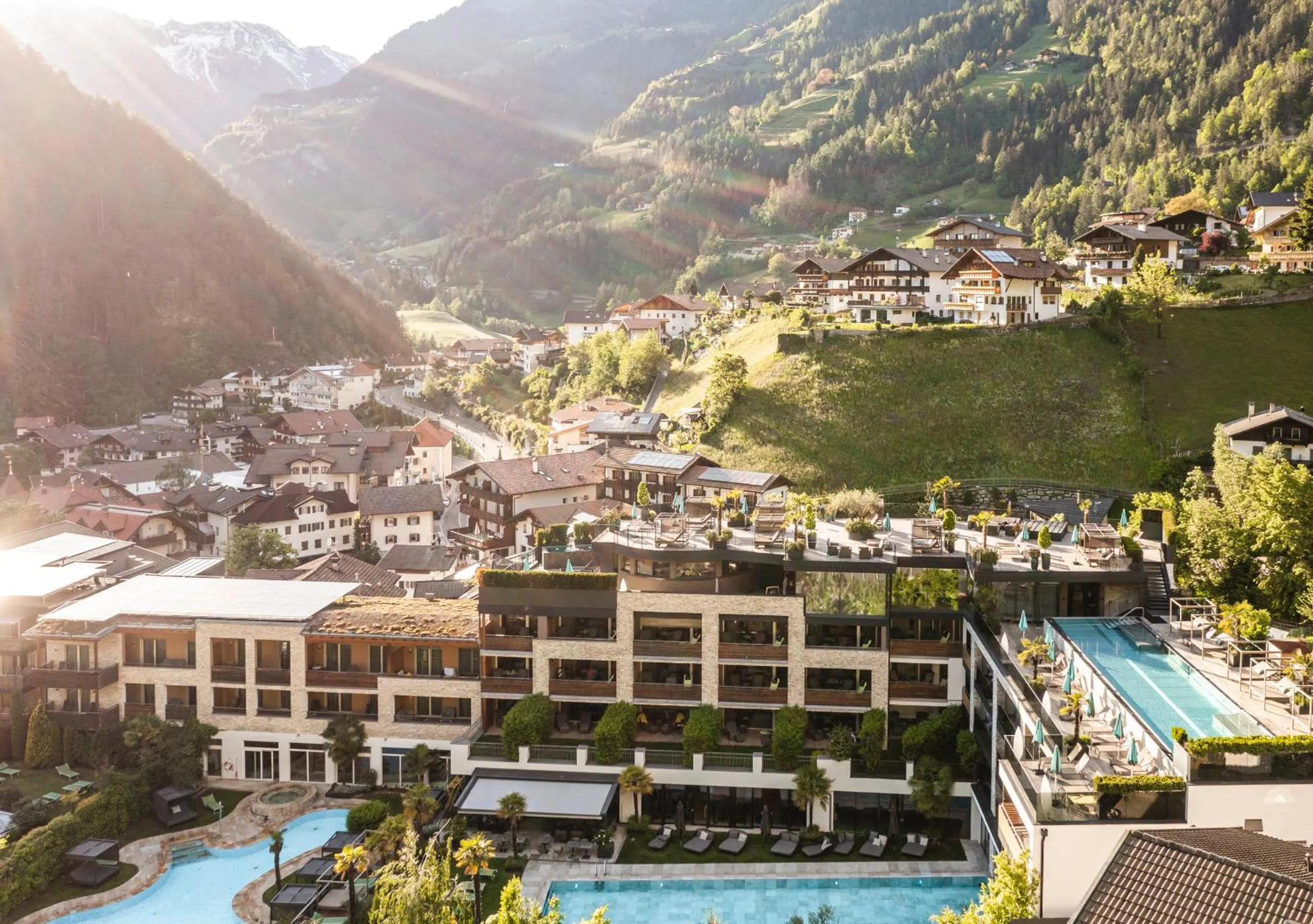 Property building in Stroblhof Active Family Spa Resort