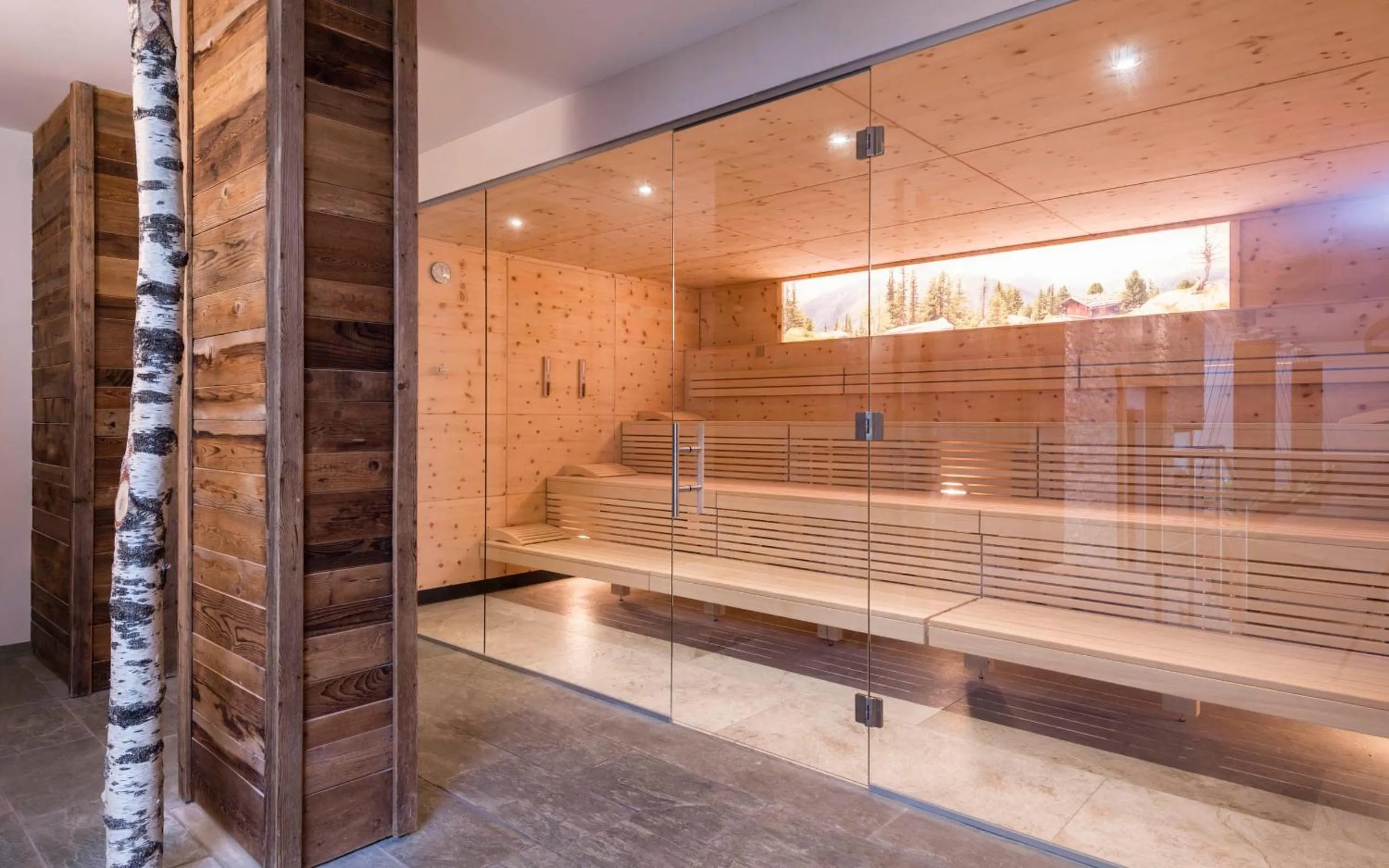 Sauna in Stroblhof Active Family Spa Resort