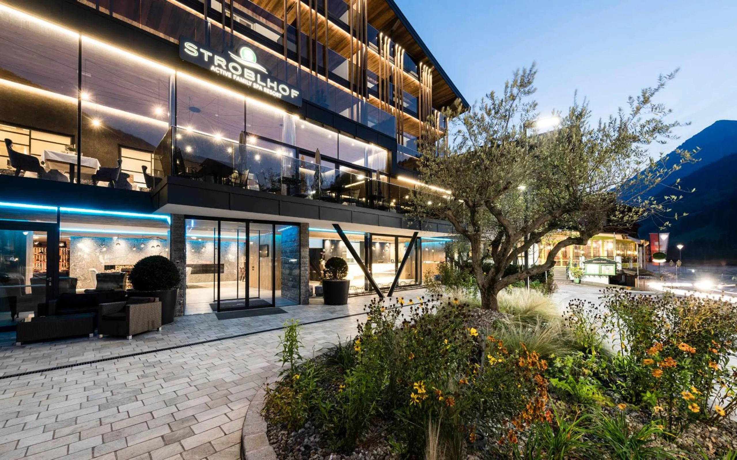 Property building in Stroblhof Active Family Spa Resort