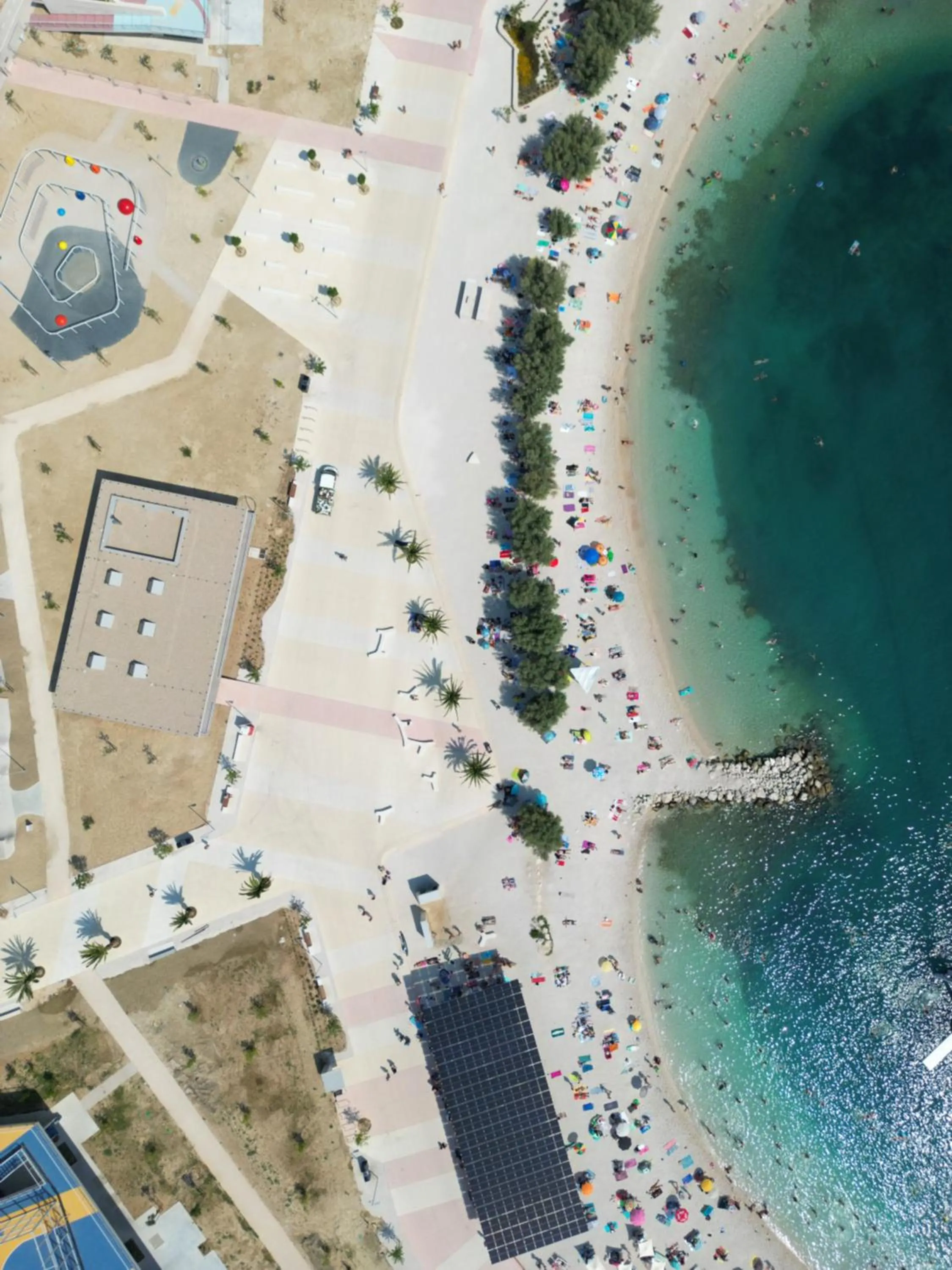 Beach in Seaside Apartments, Znjan Beach