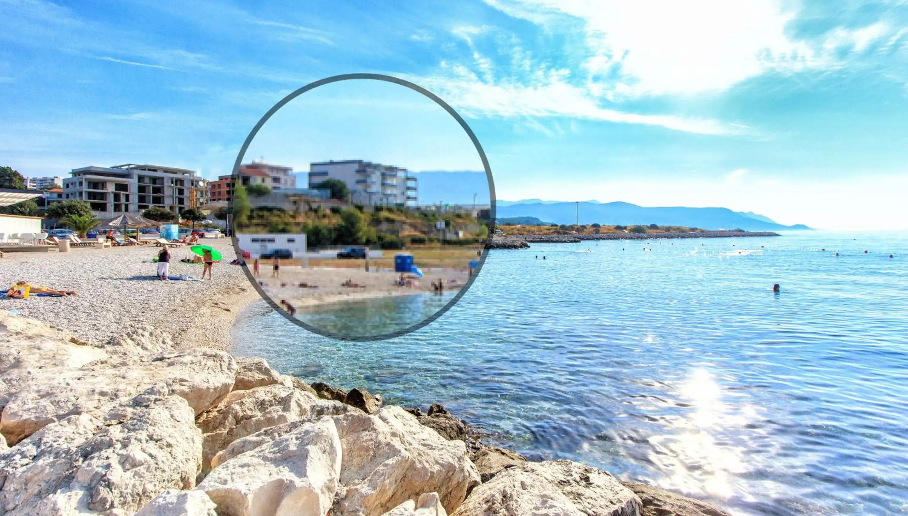 Apartment with Sea View in Seaside Apartments, Znjan Beach Apartment with Sea View in Seaside Apartments, Znjan Beach
