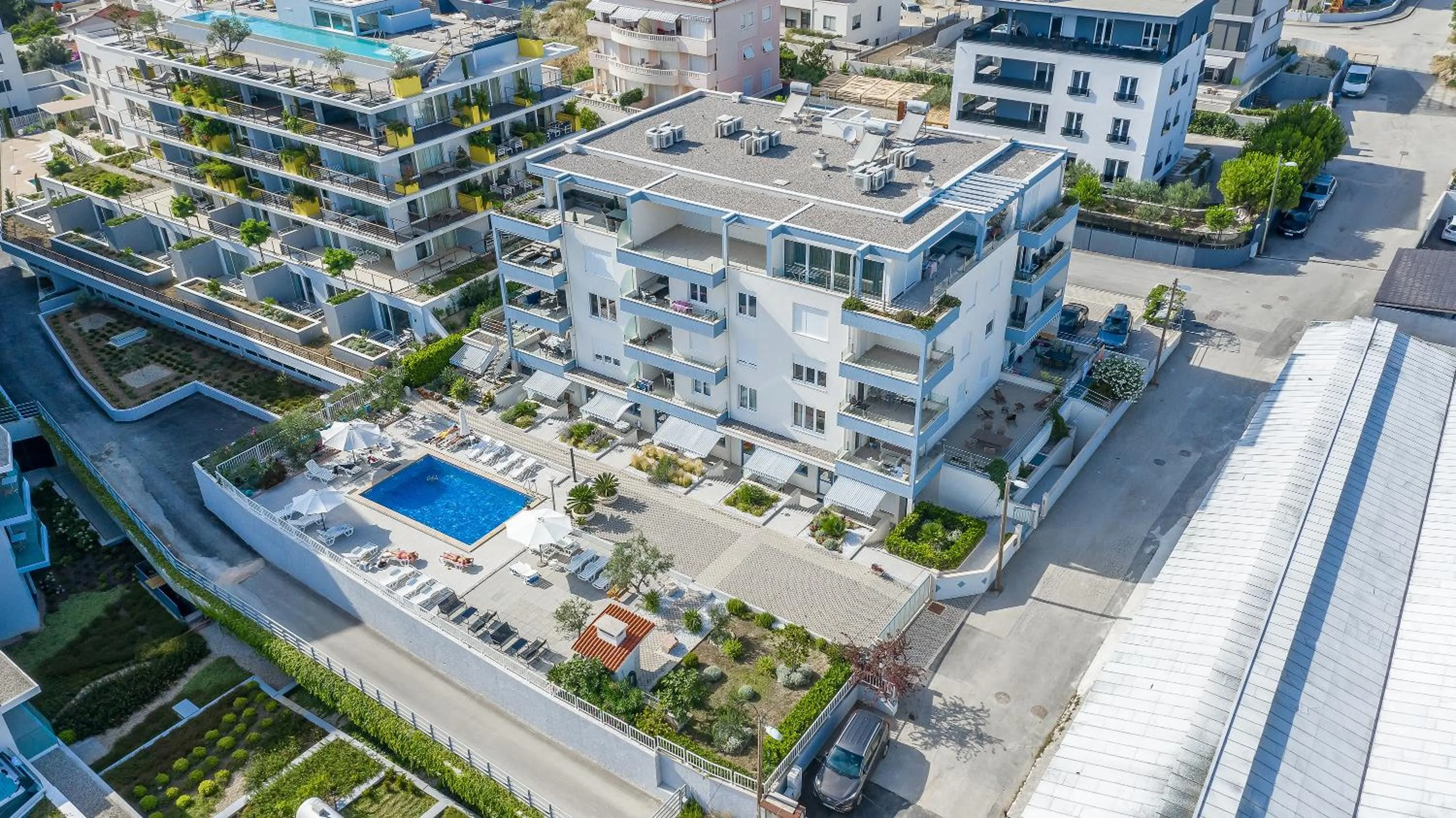 Property building in Seaside Apartments, Znjan Beach
