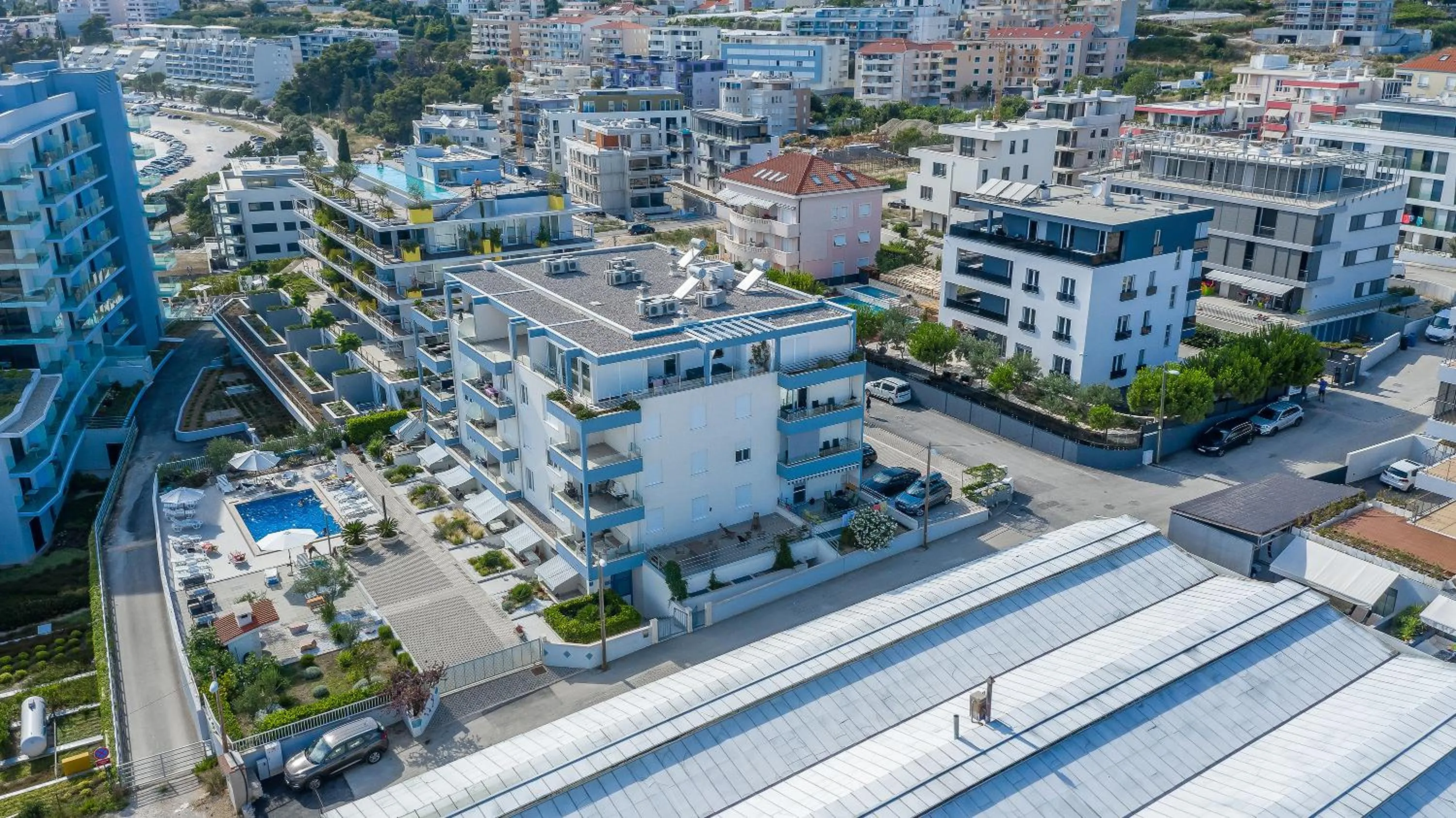 Property building in Seaside Apartments, Znjan Beach
