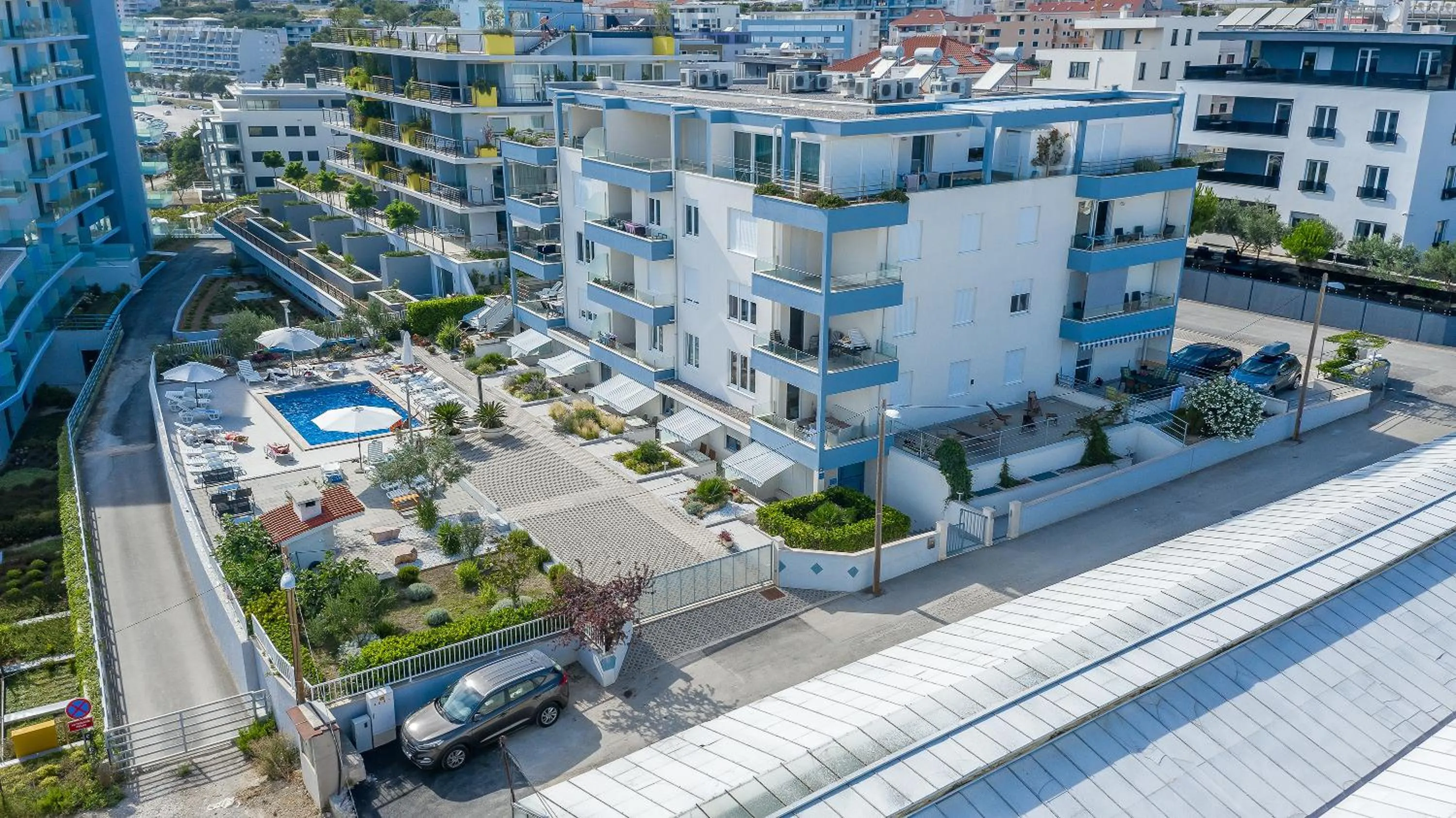 Property building in Seaside Apartments, Znjan Beach