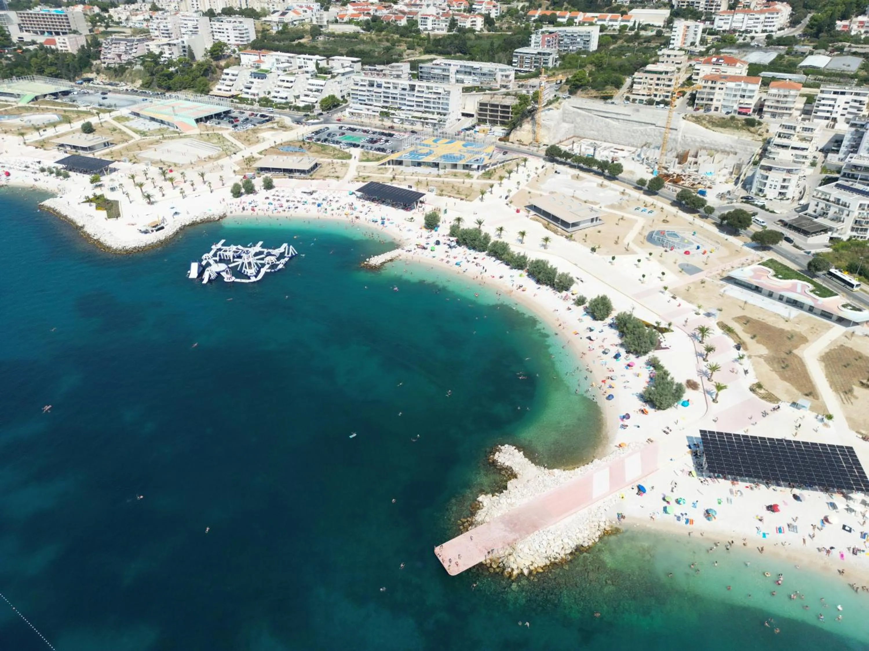 Beach in Seaside Apartments, Znjan Beach