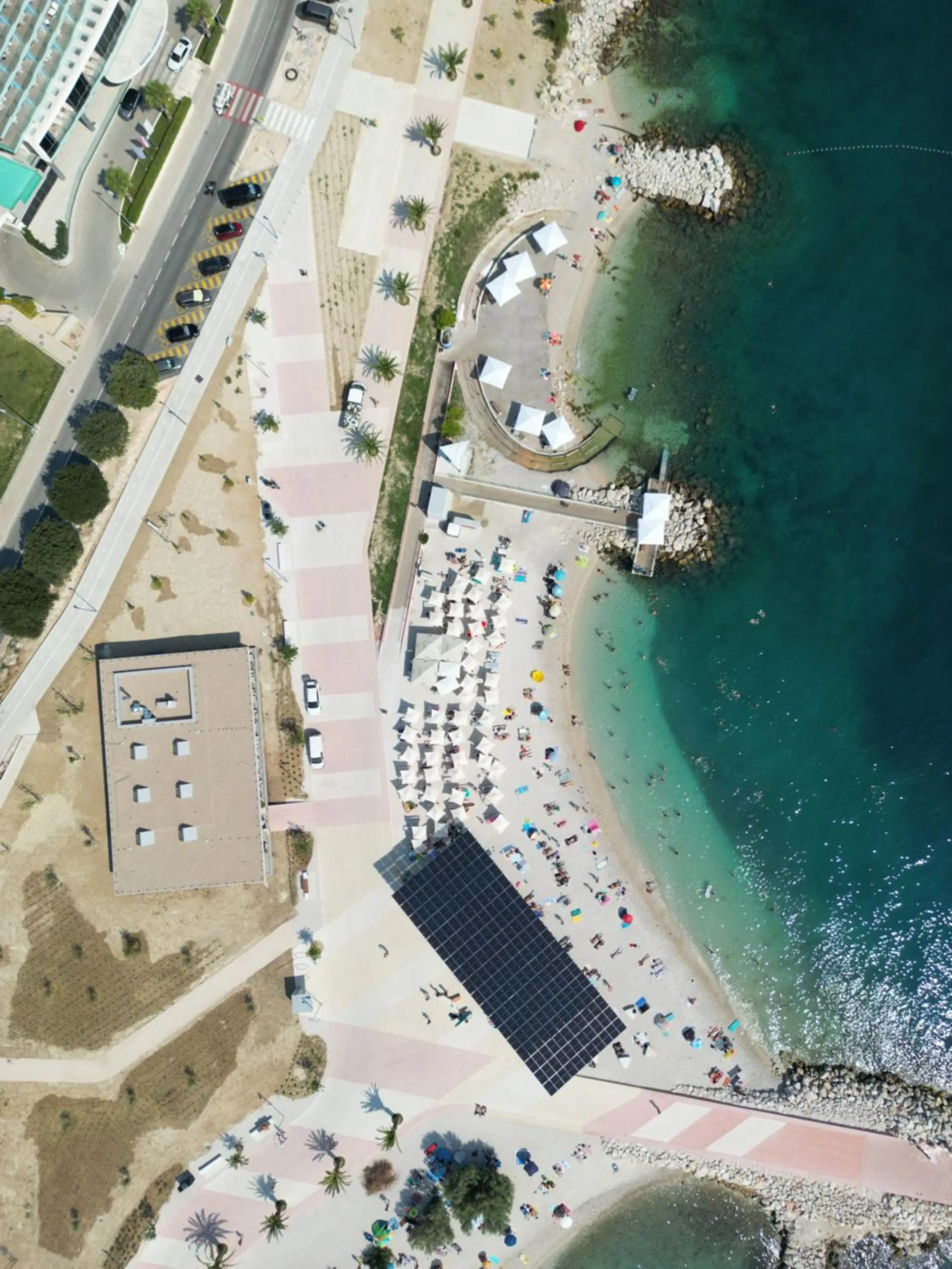 Beach in Seaside Apartments, Znjan Beach