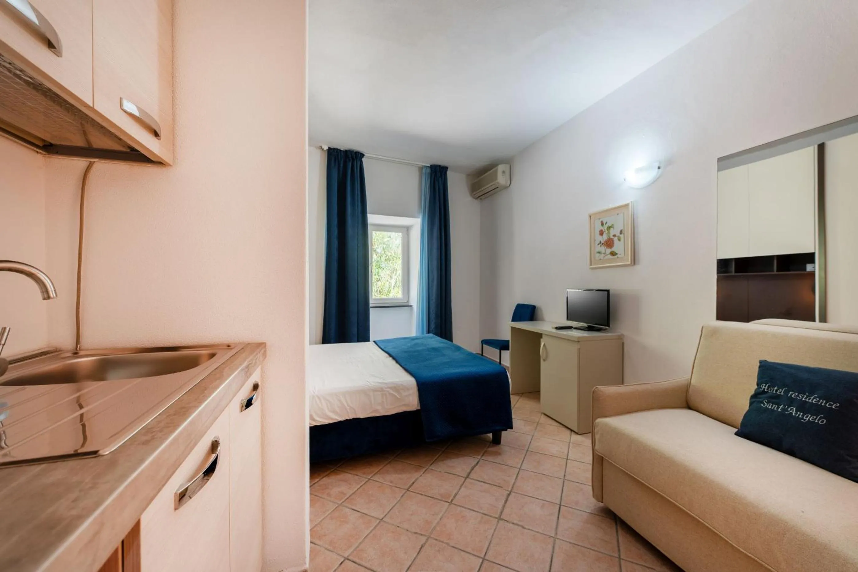 Bed in Hotel Residence S.Angelo