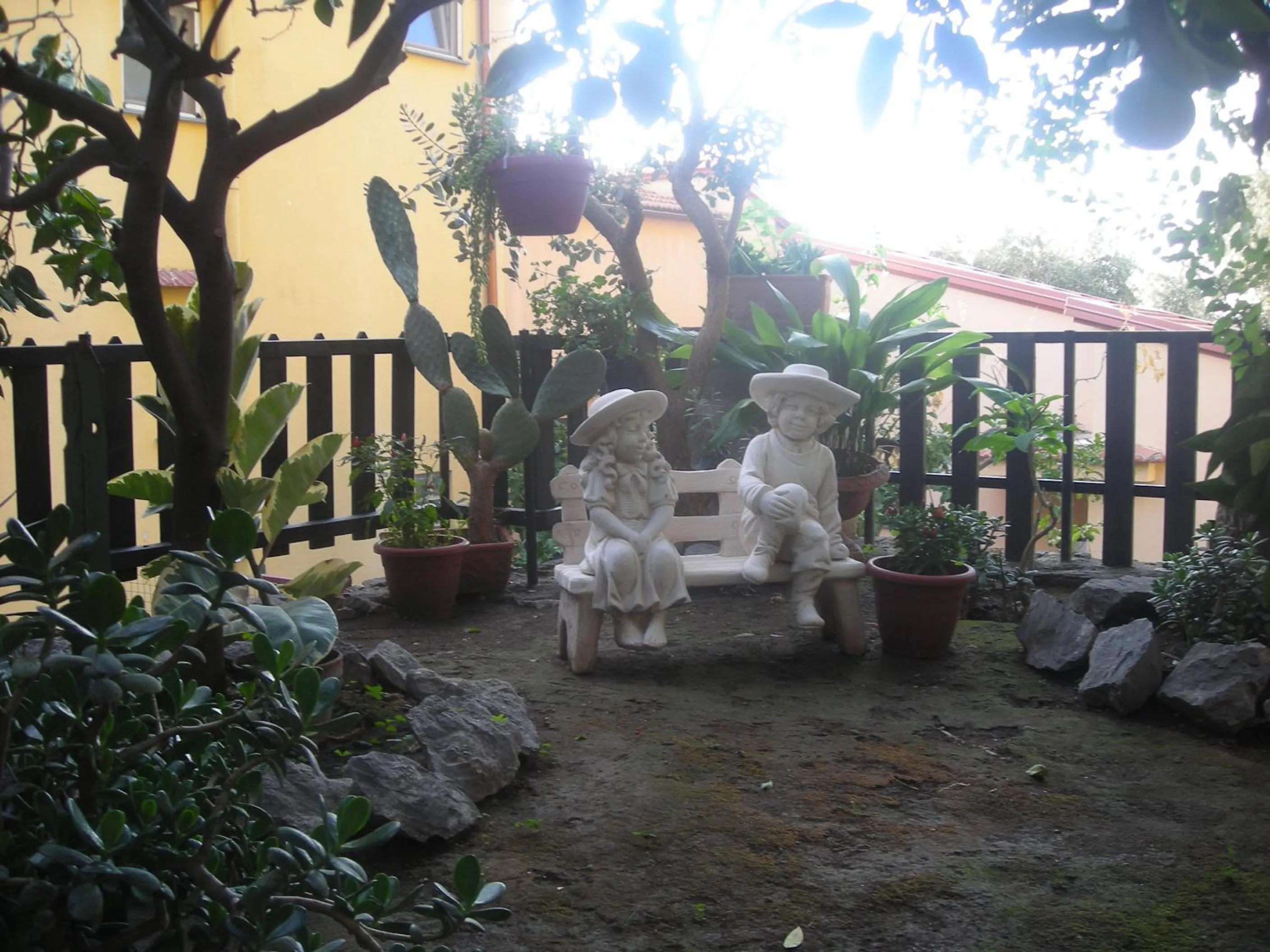 Decorative detail in B&B L'Arcobaleno