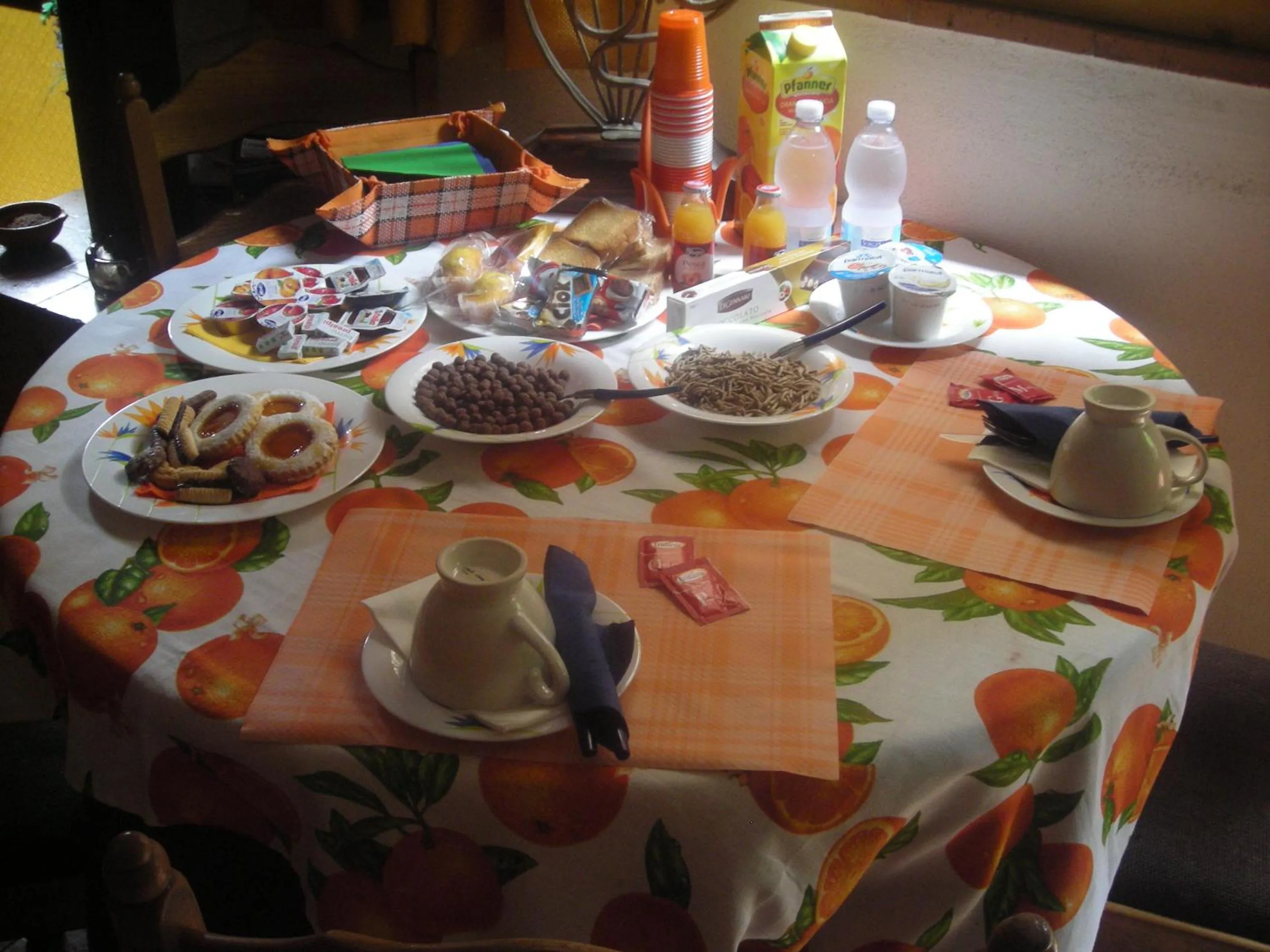 Italian breakfast in B&B L'Arcobaleno