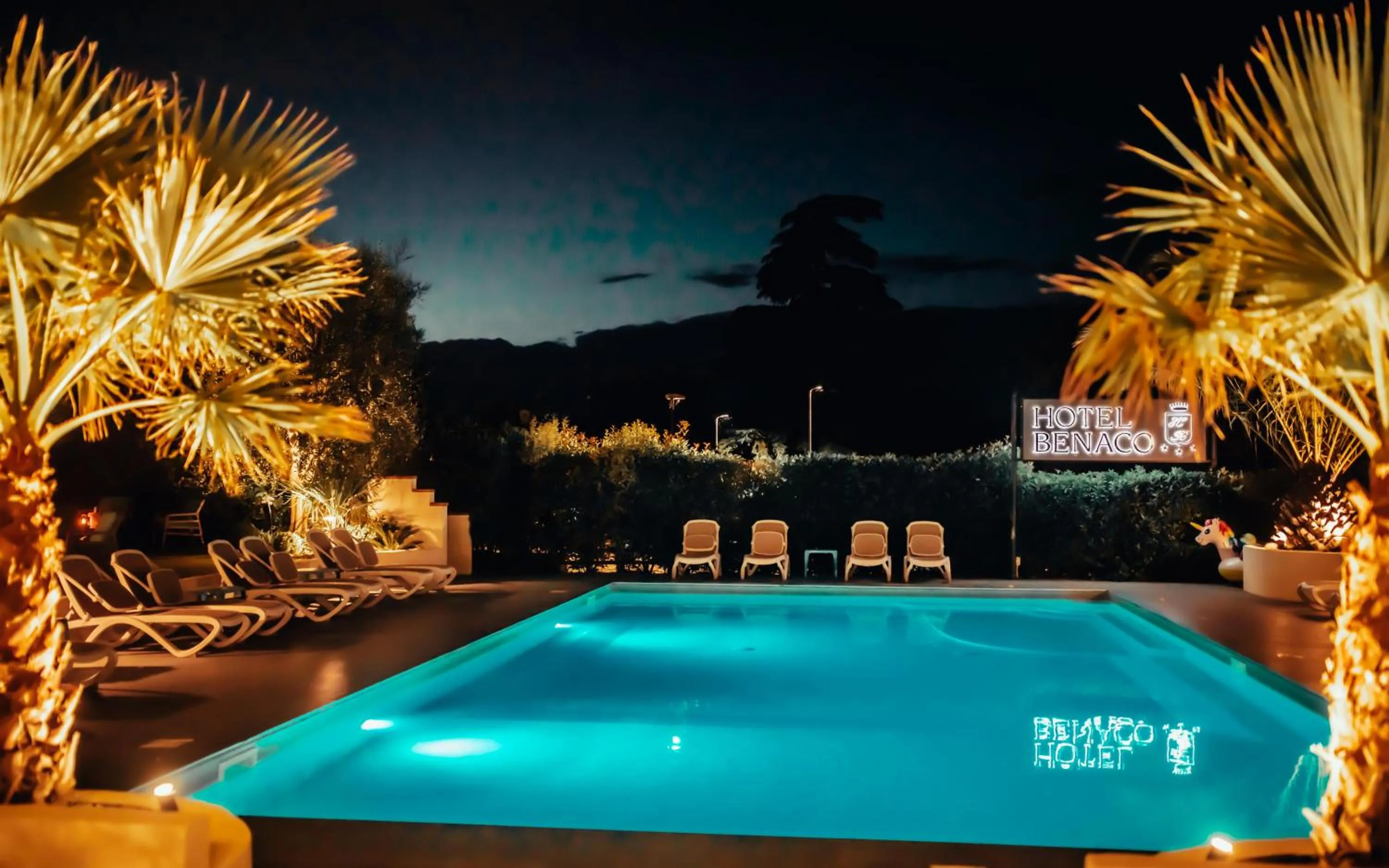 Night in Hotel Benaco