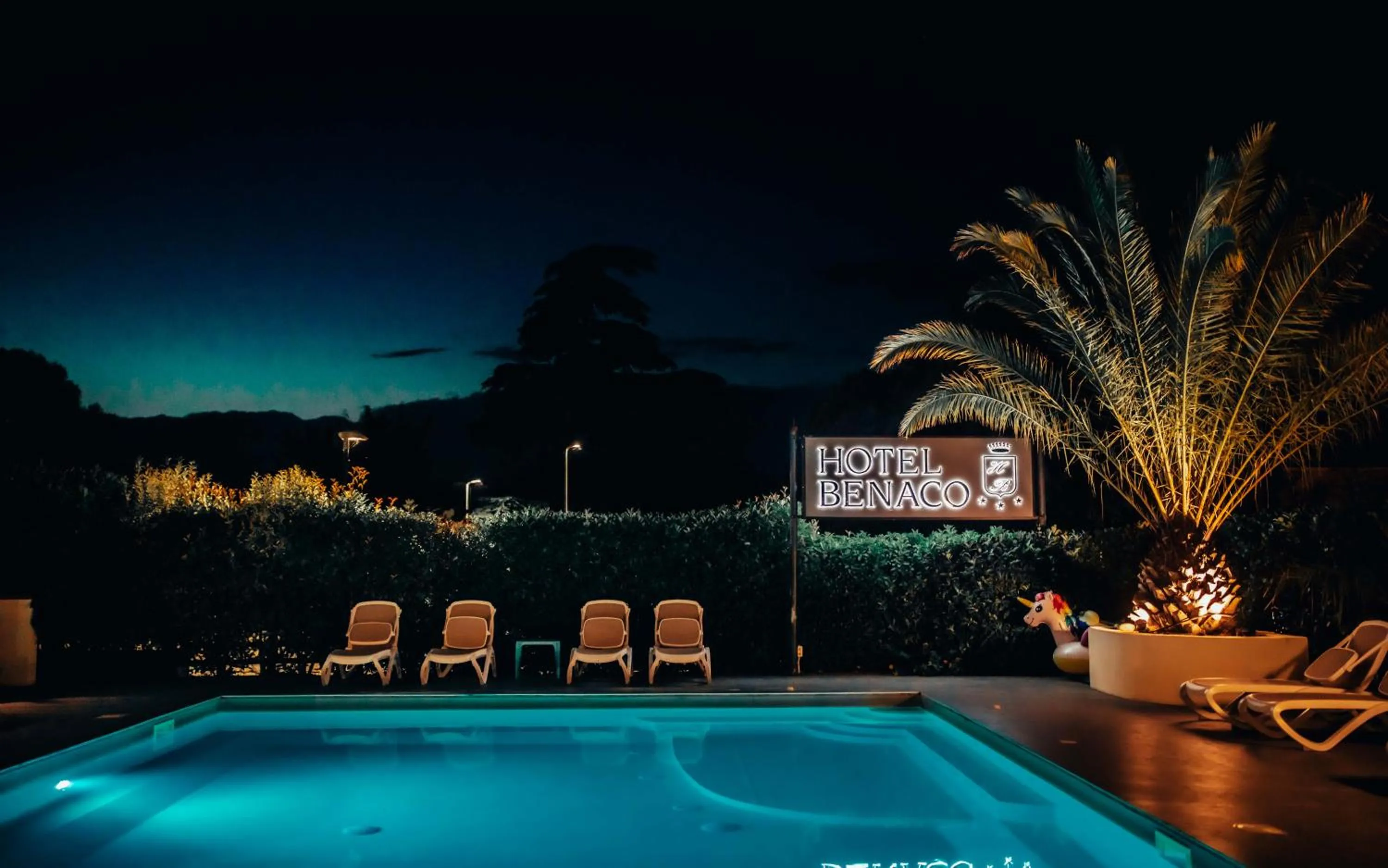 Night in Hotel Benaco