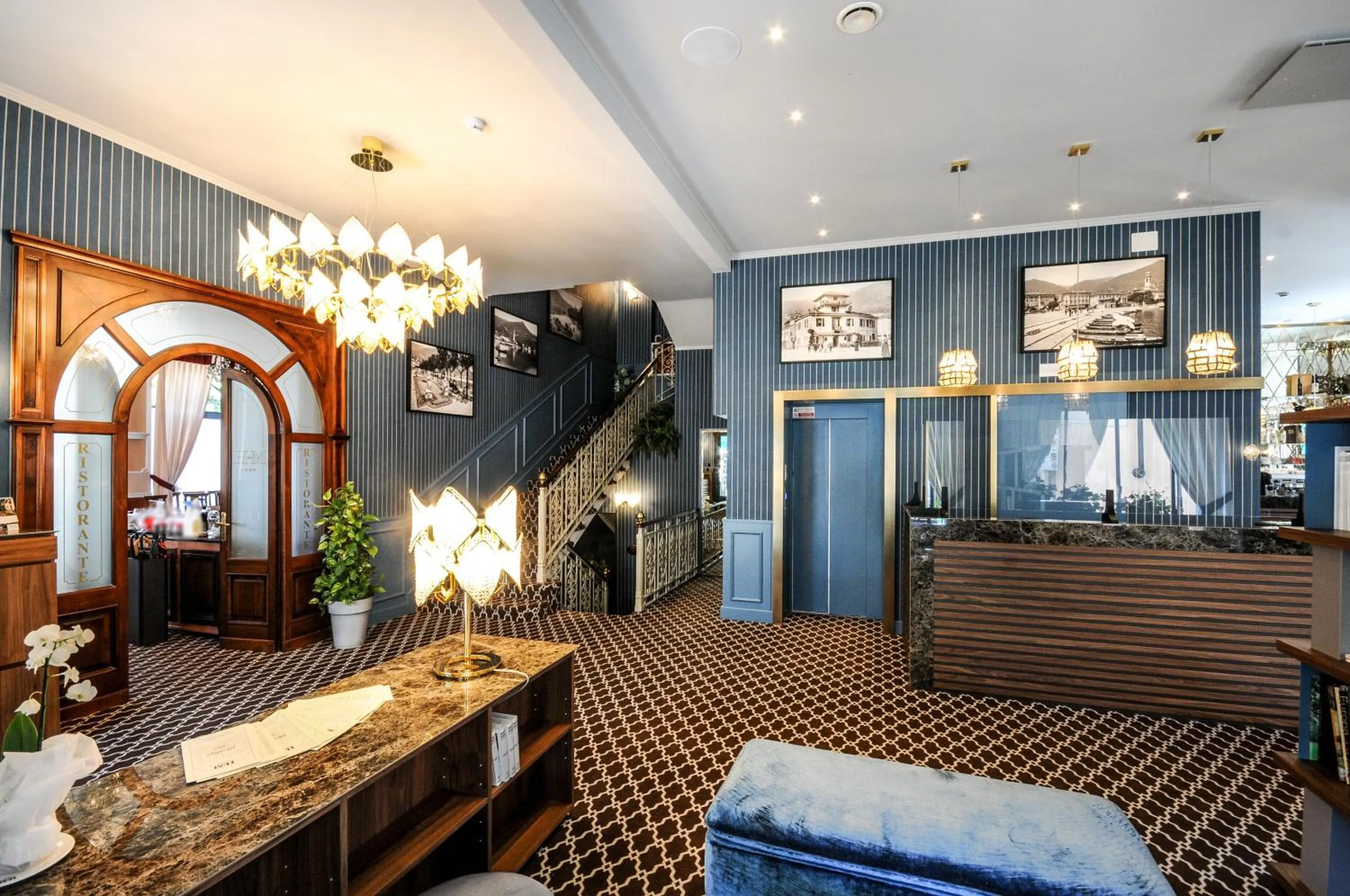 Lobby or reception in Hotel Miralago