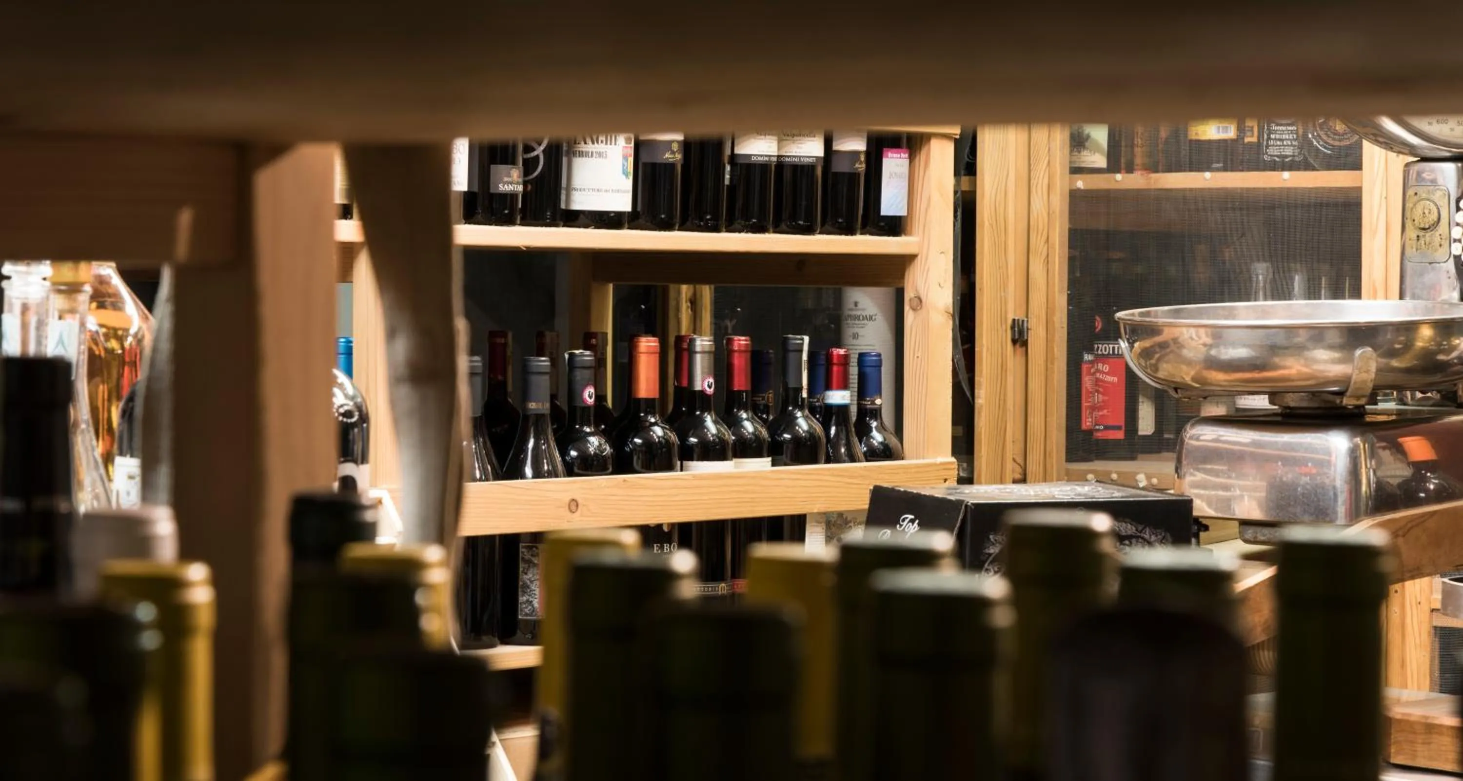 Alcoholic drinks in Hotel Miralago