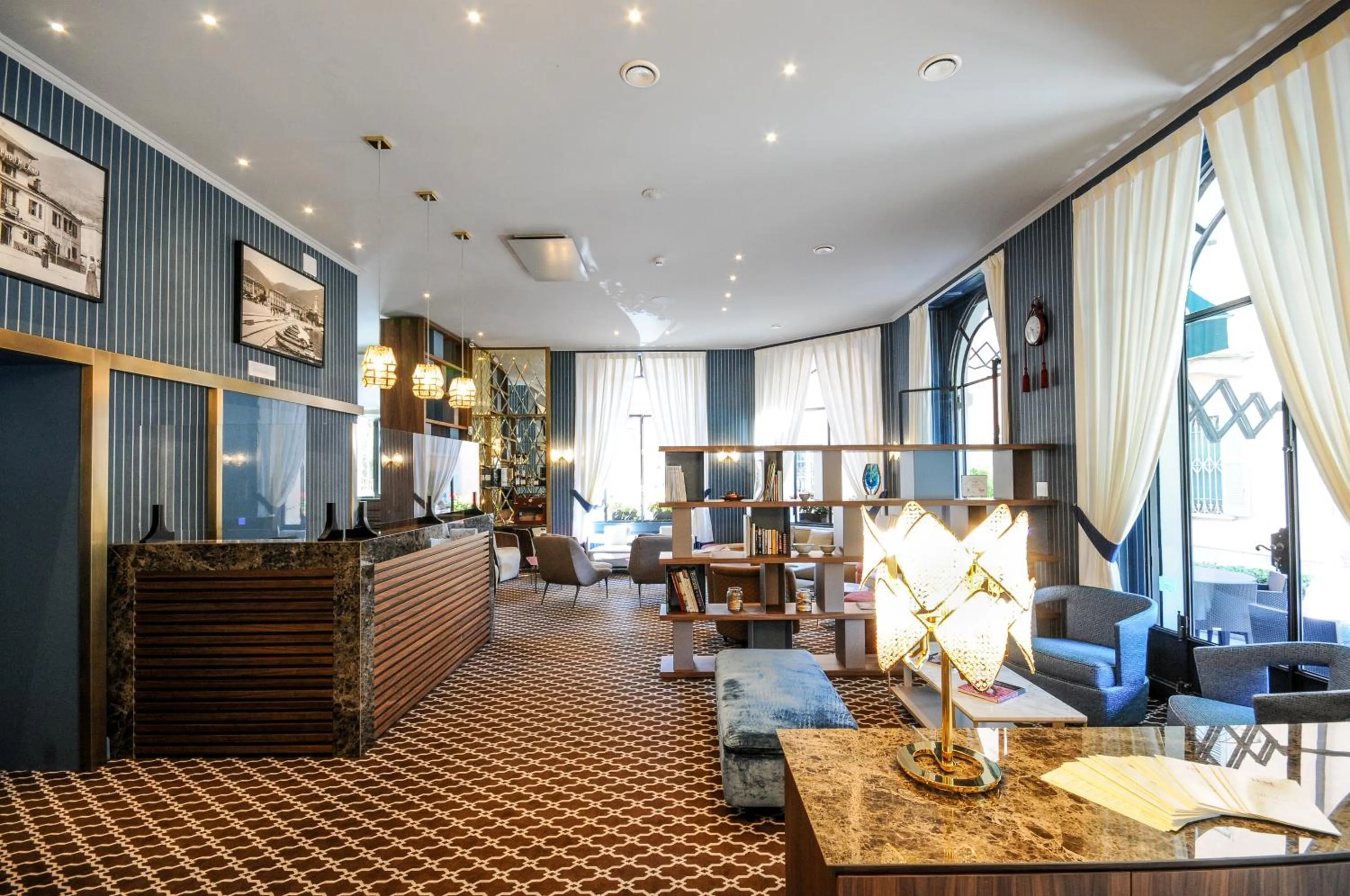 Lobby or reception in Hotel Miralago