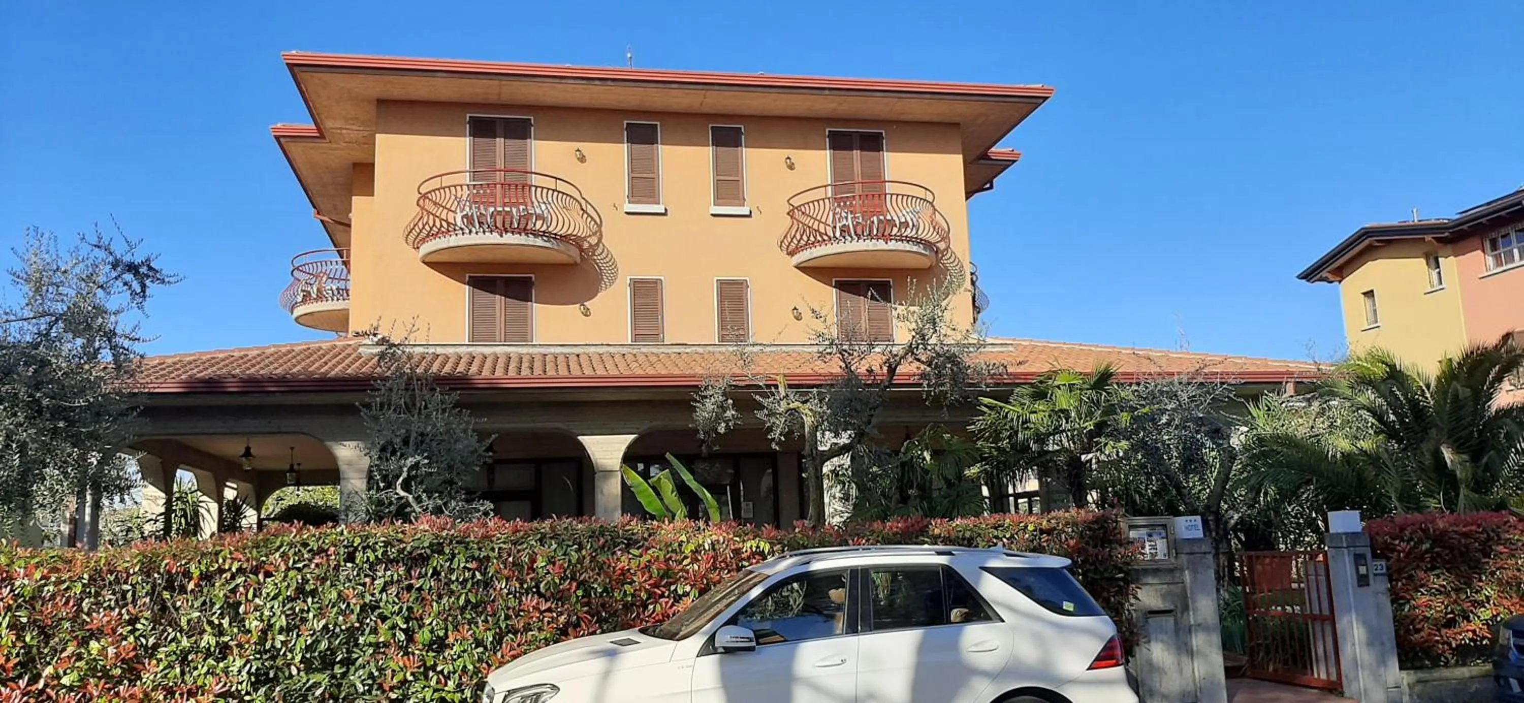 Property building in Hotel Chiara