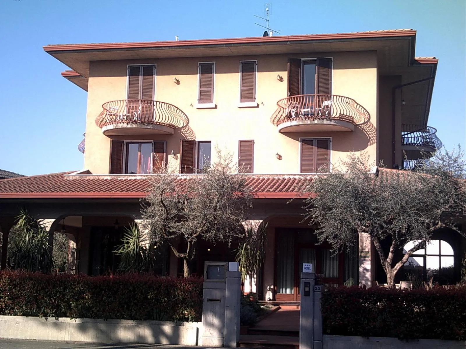 Facade/entrance in Hotel Chiara