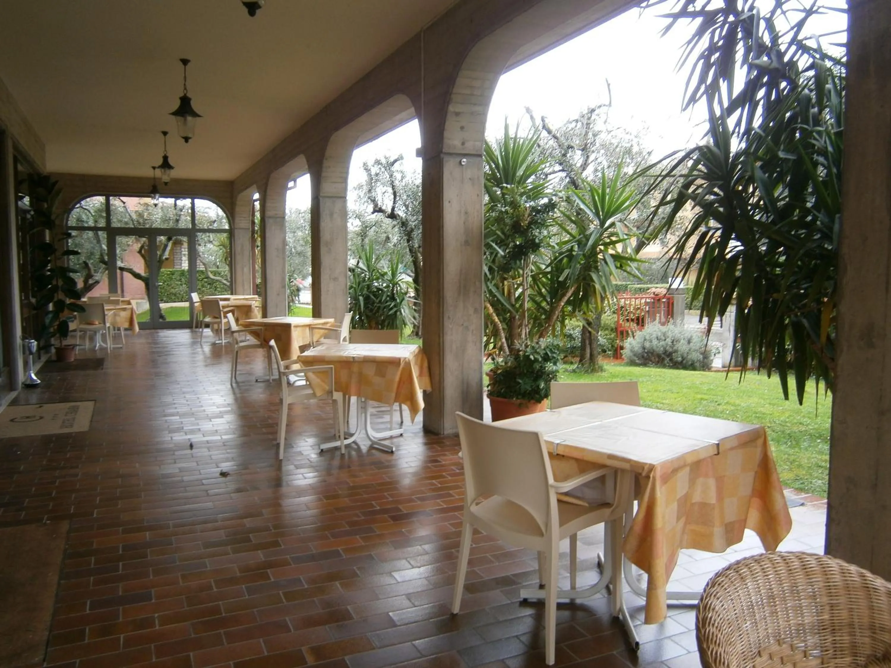 Patio in Hotel Chiara