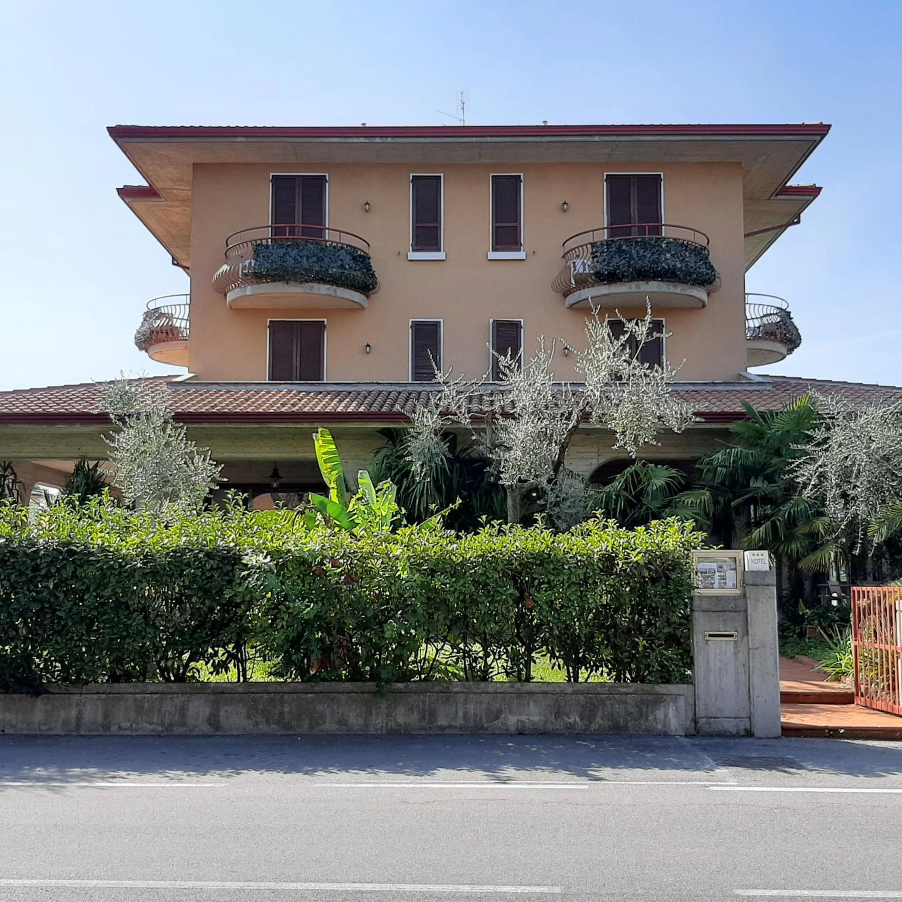 Property building in Hotel Chiara