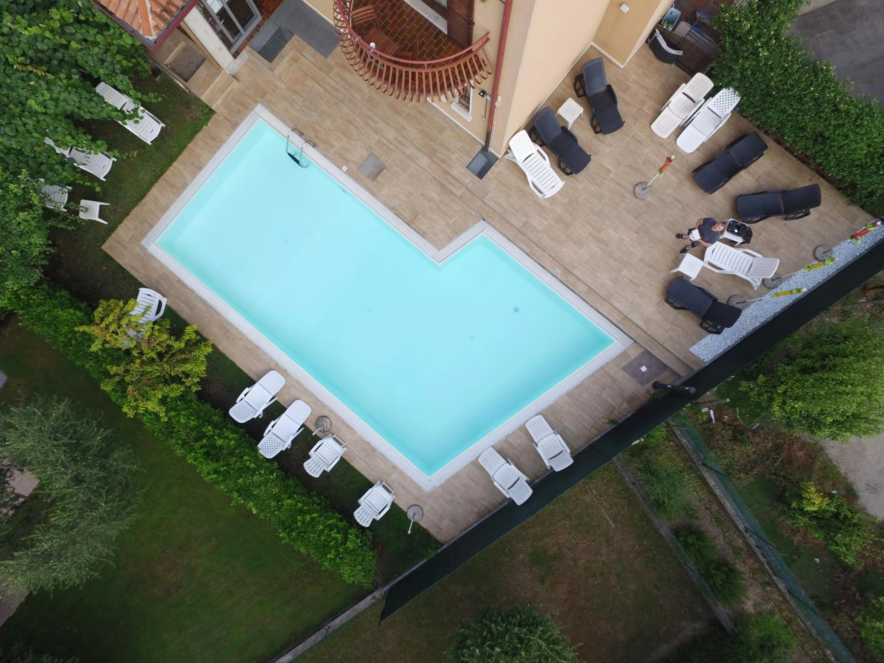 Swimming pool in Hotel Chiara
