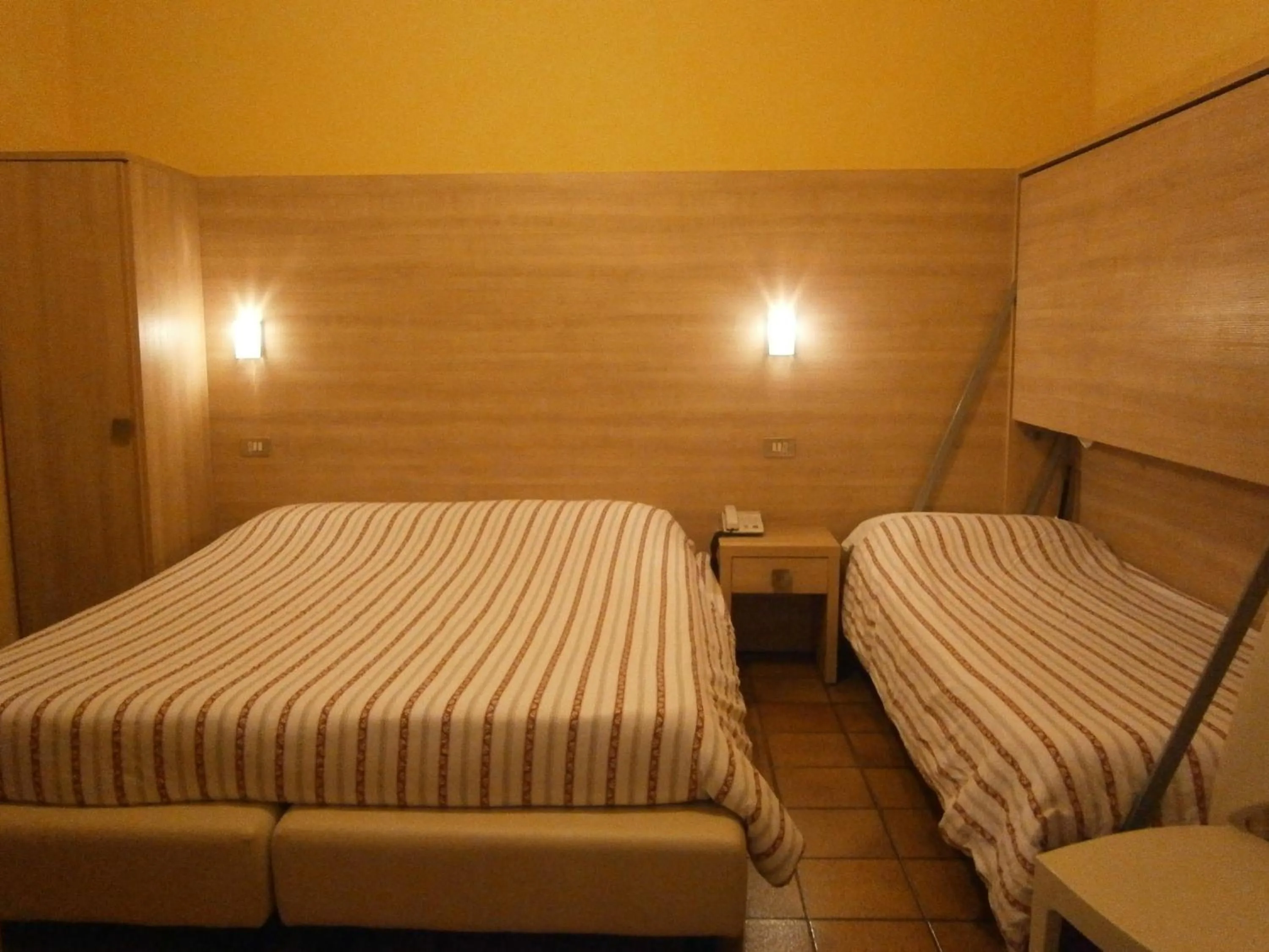Bed in Hotel Chiara