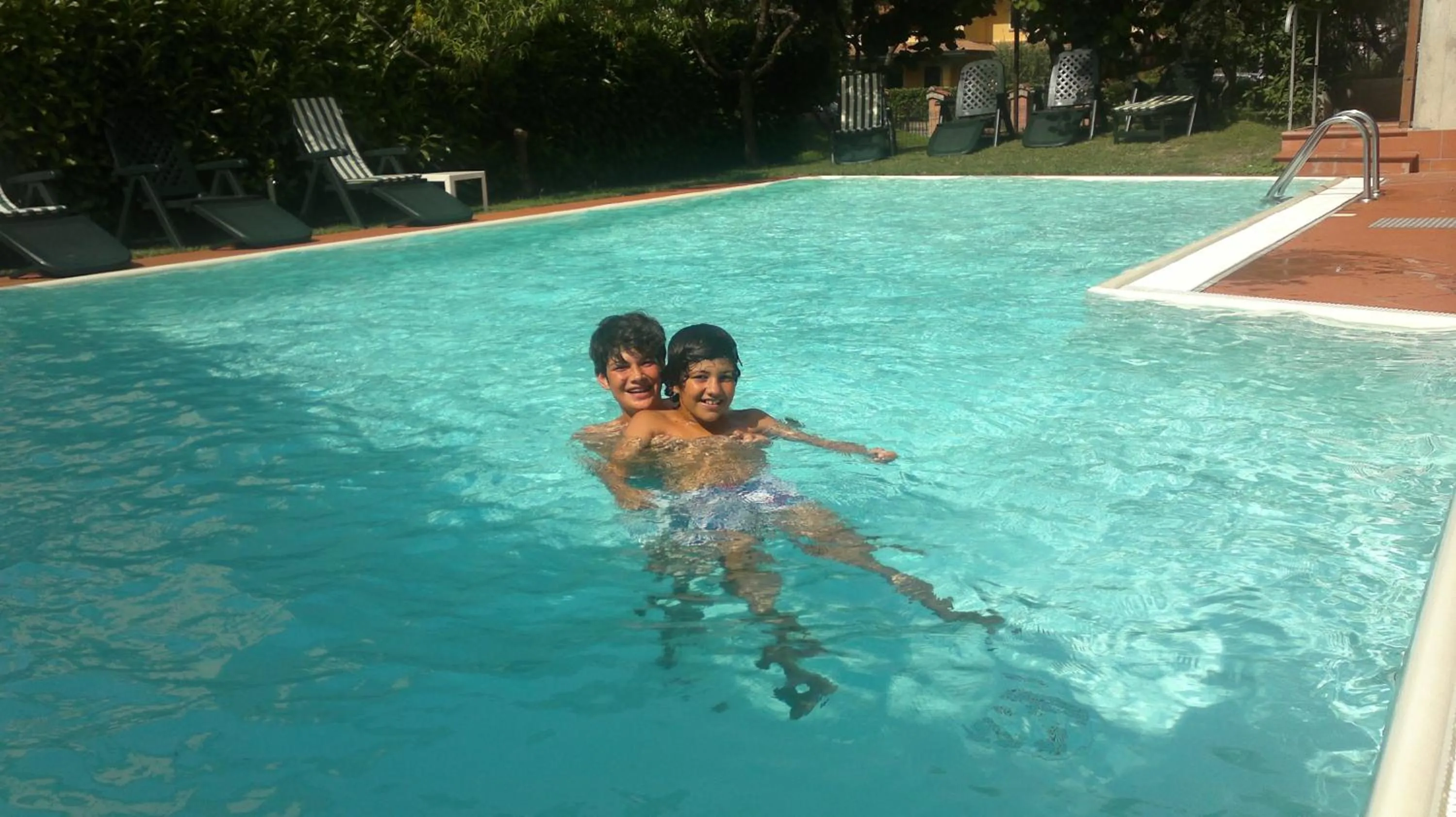 Swimming pool in Hotel Chiara