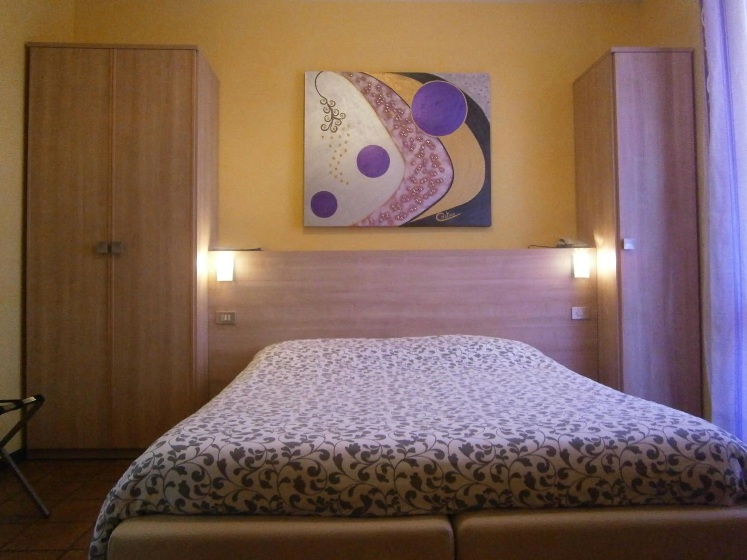 Bedroom, Bed in Hotel Chiara