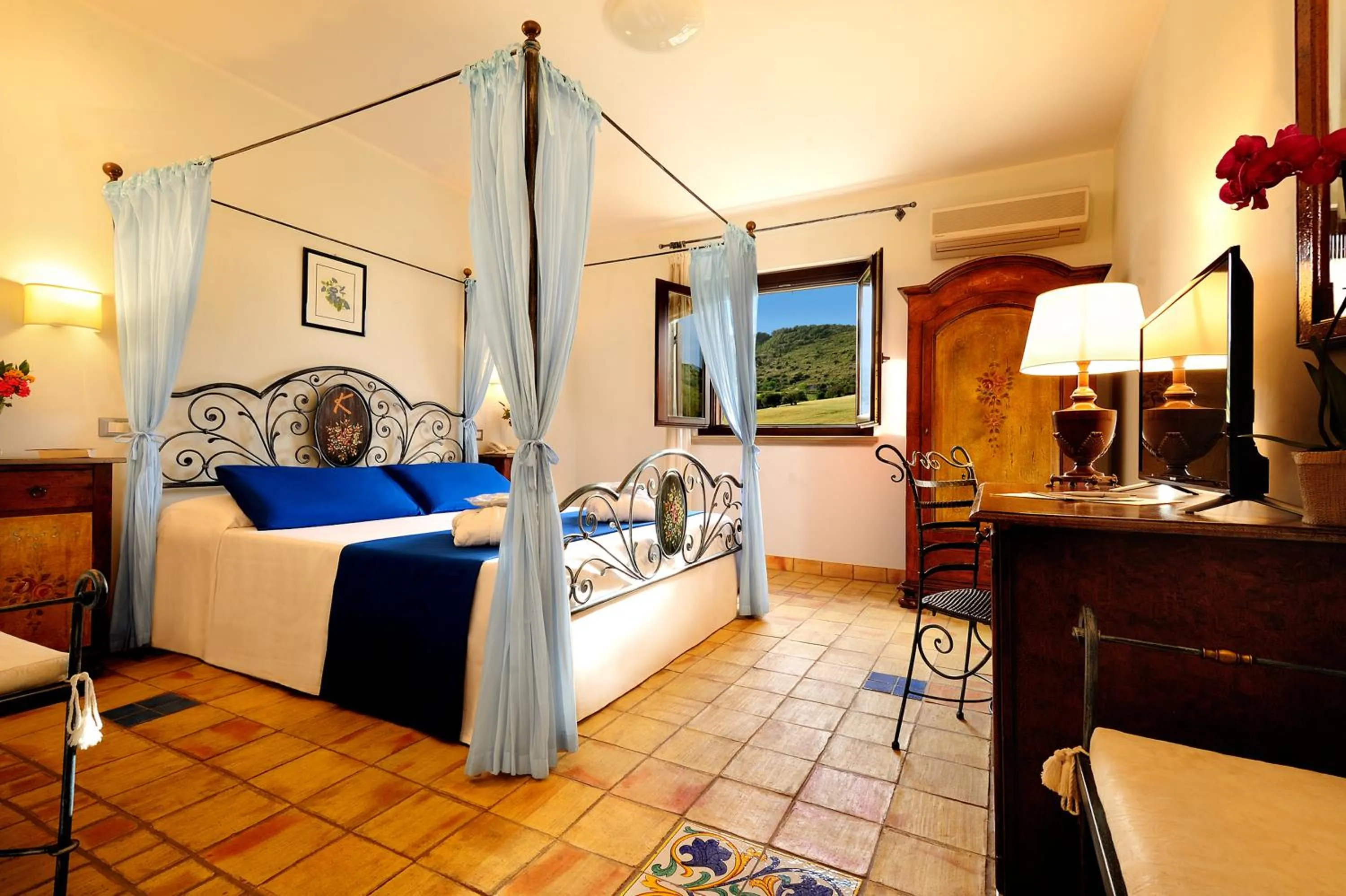 Bed in Kallikoros Country Resort & Spa