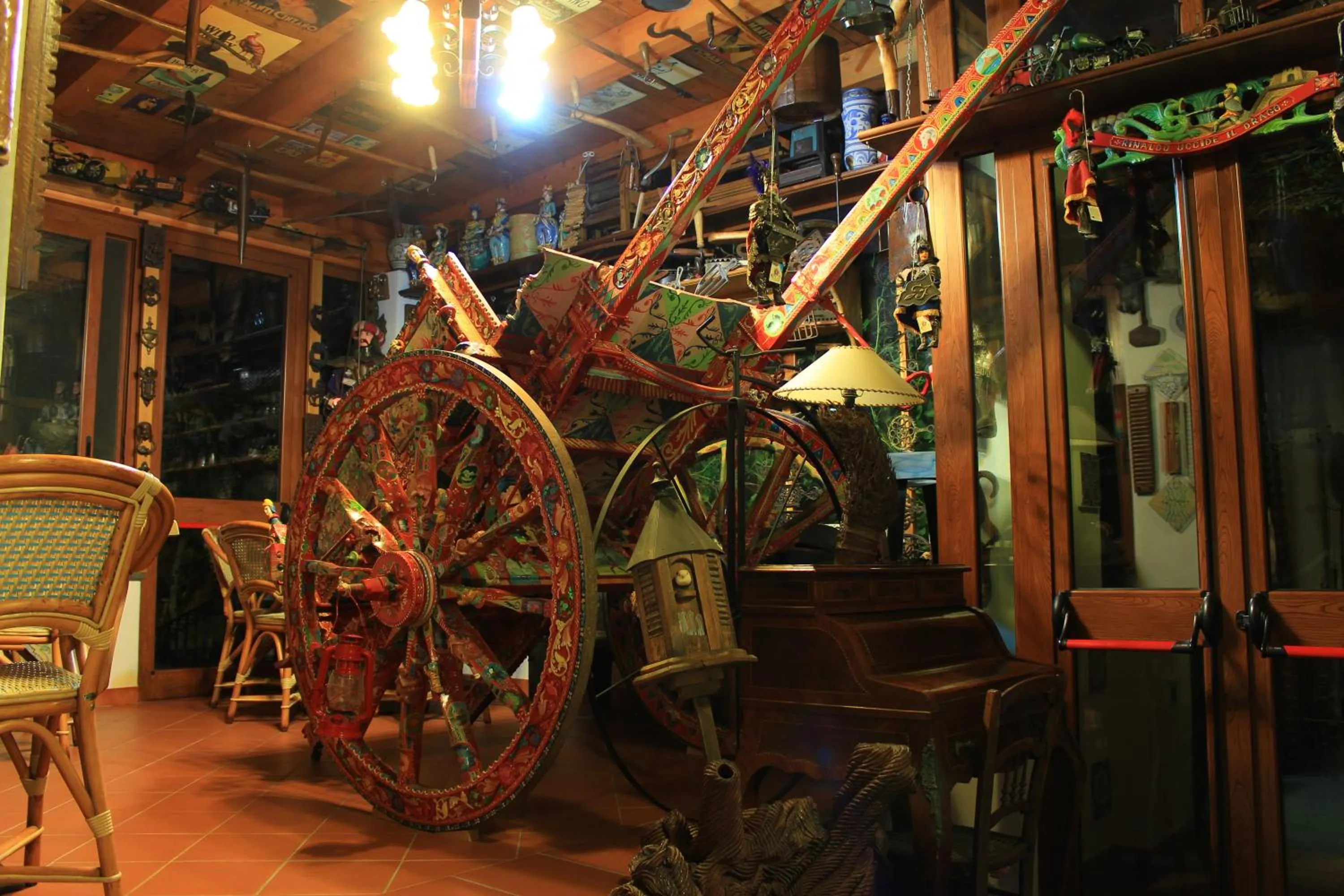 Communal lounge/ TV room in Hotel Oriente