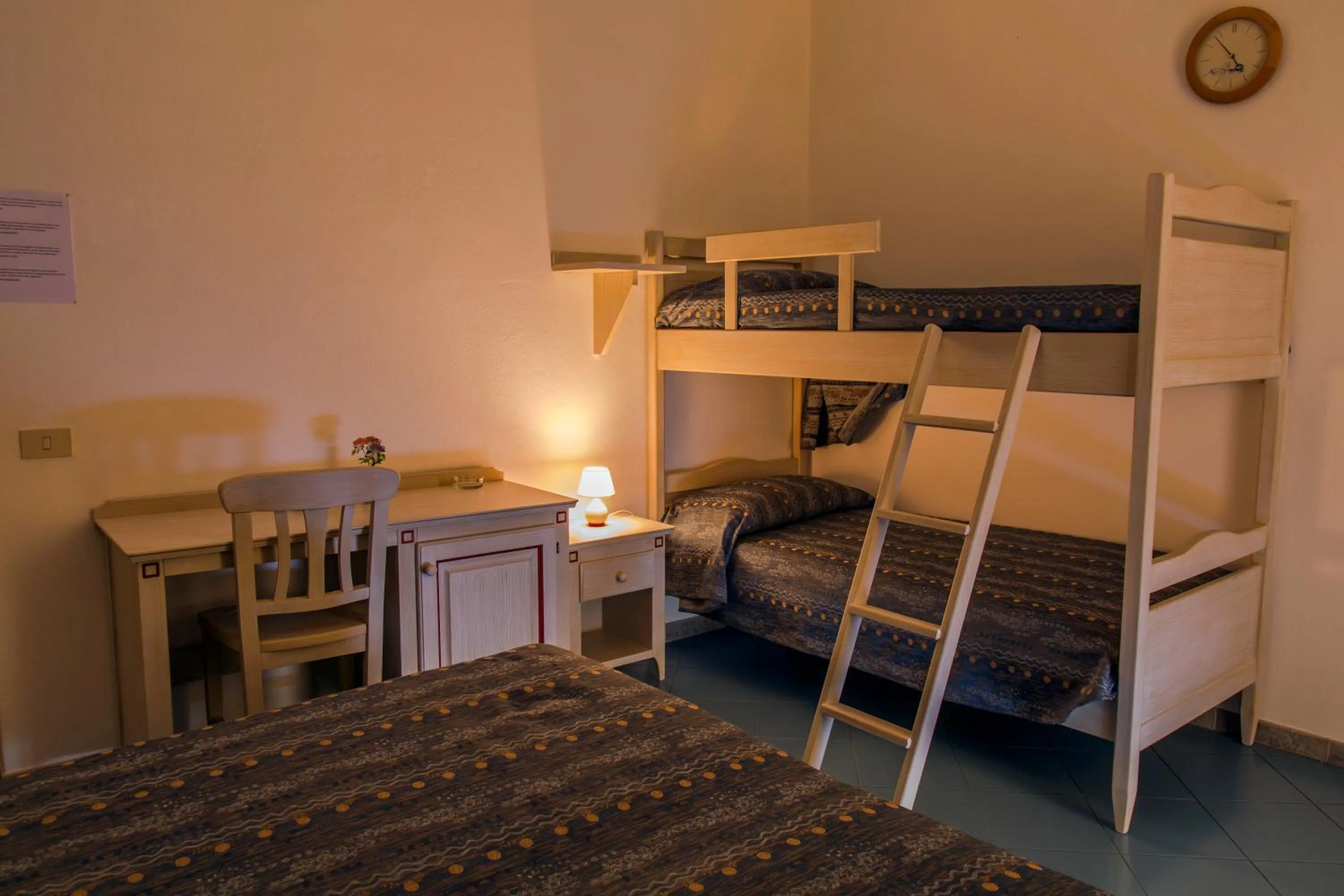 Bed in Hotel Oriente