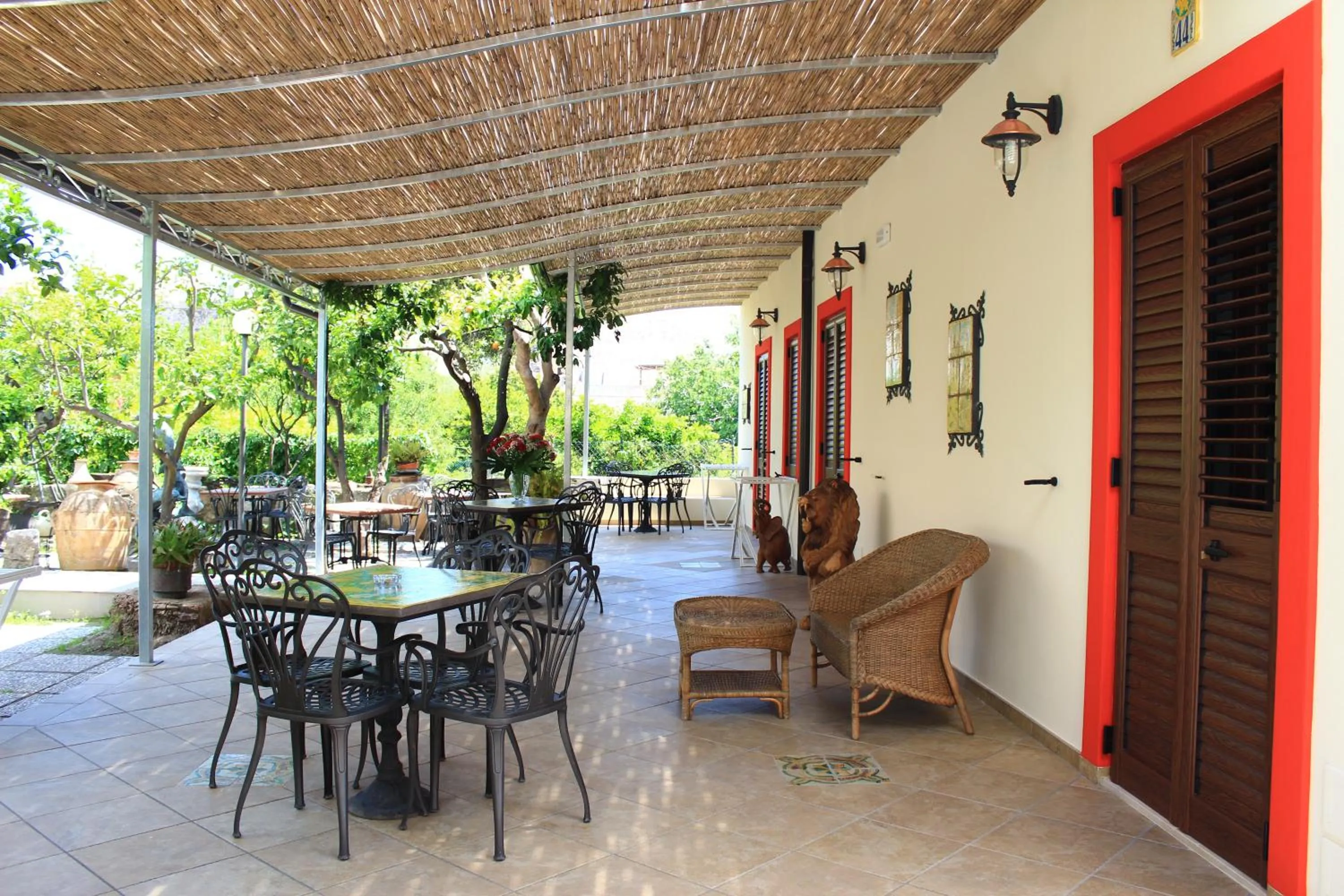 Natural landscape in Hotel Oriente