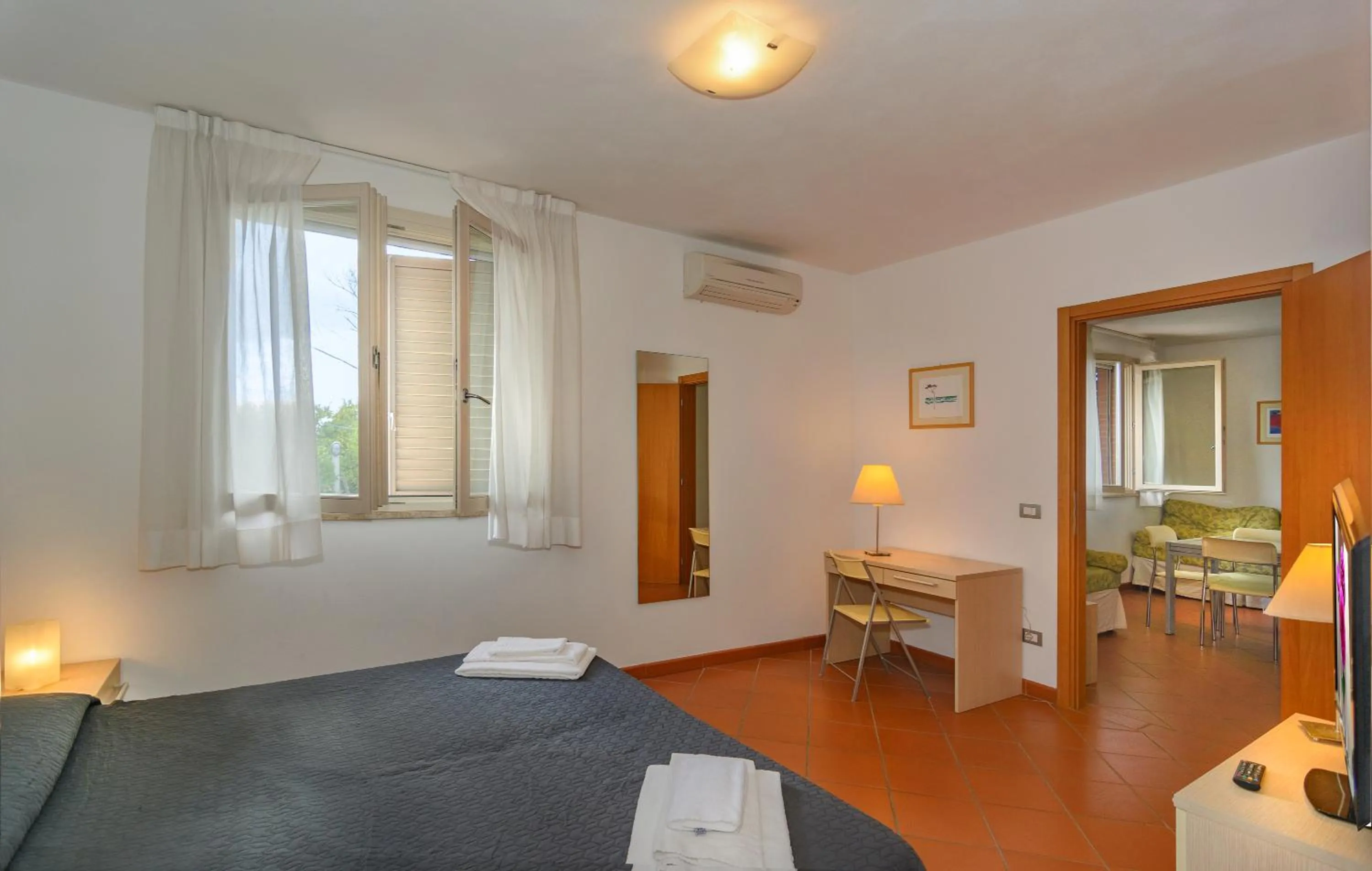 Bedroom, Bed in Residence San Rossore