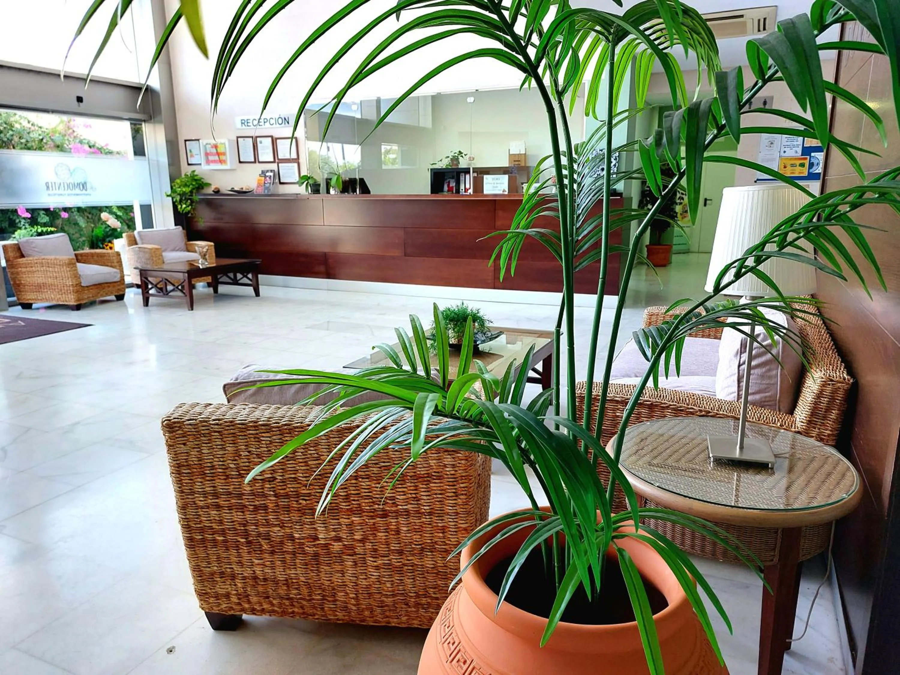 Lobby or reception in Domocenter Apartamentos Turísticos