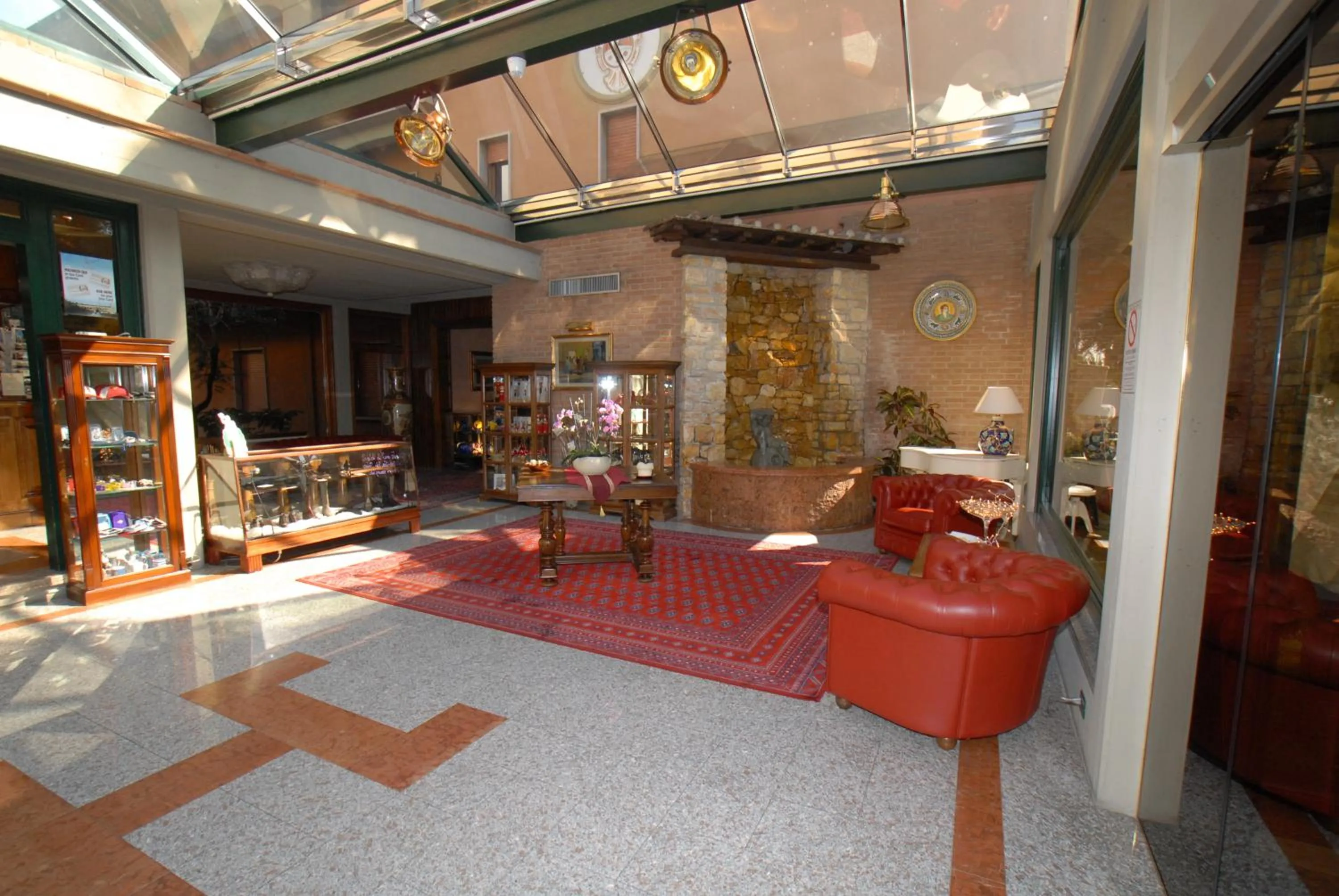 Lobby or reception in Hotel Villa Delle Rose