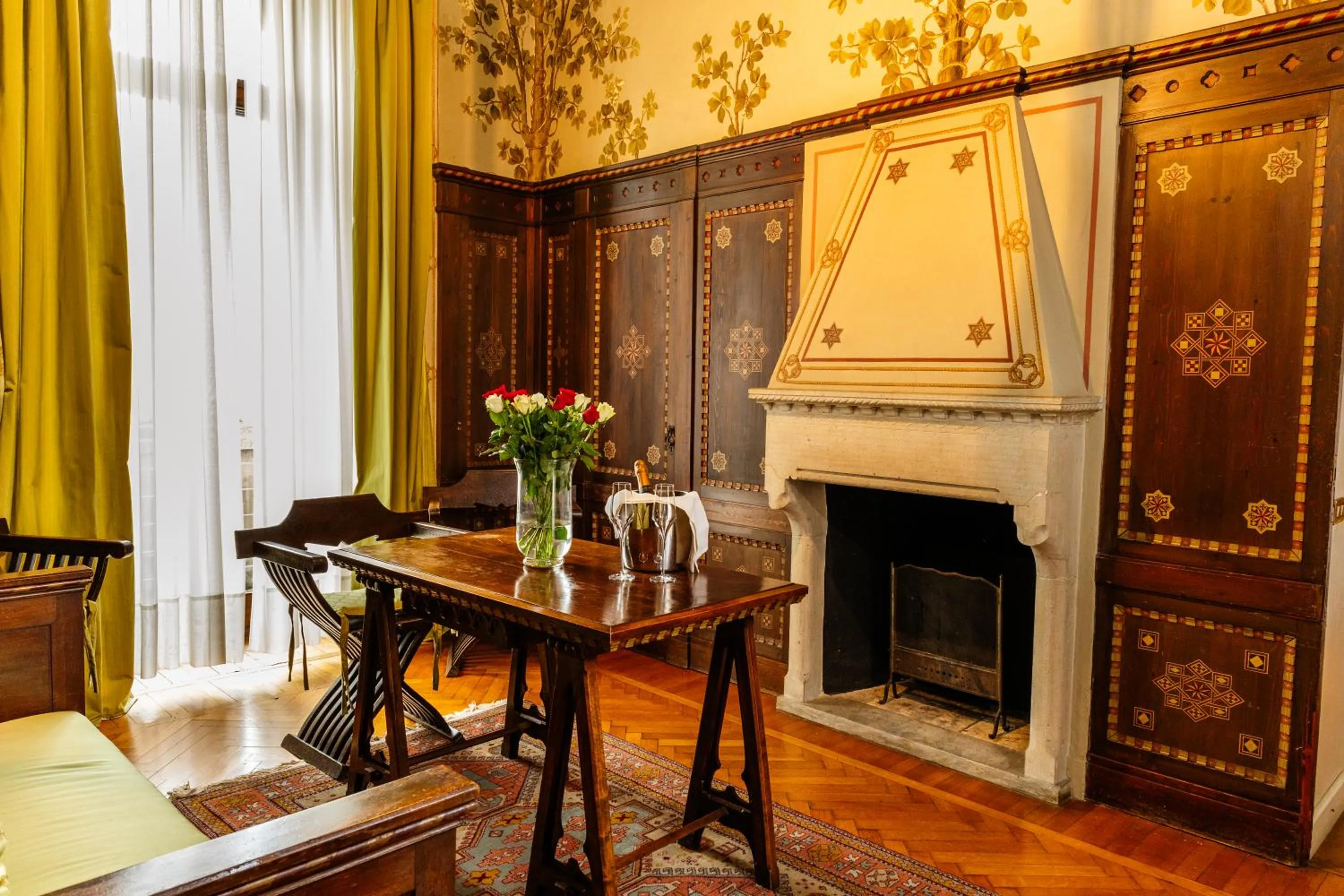 Living room in Il Castello Di San Gaudenzio