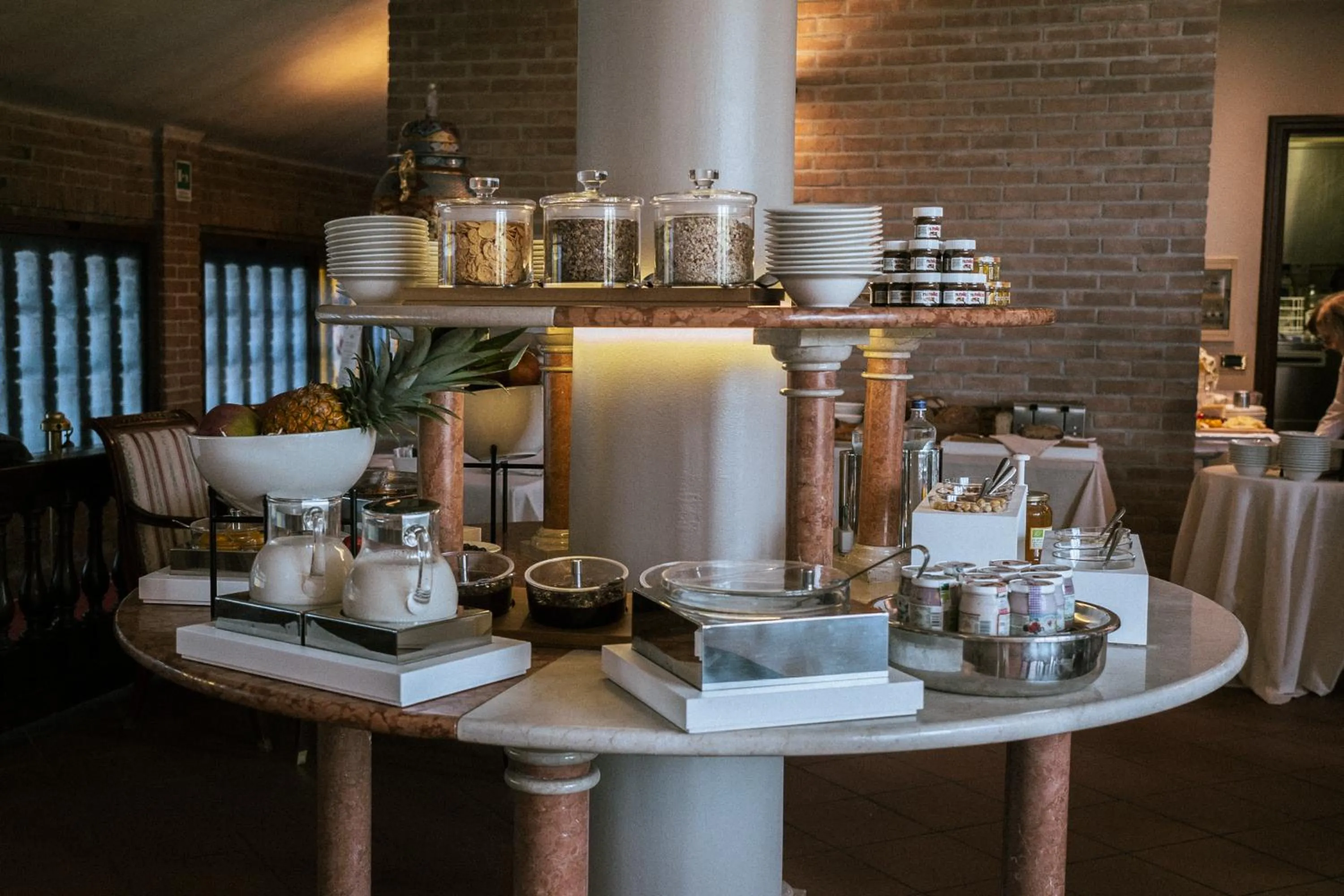 Food and drinks in Il Castello Di San Gaudenzio