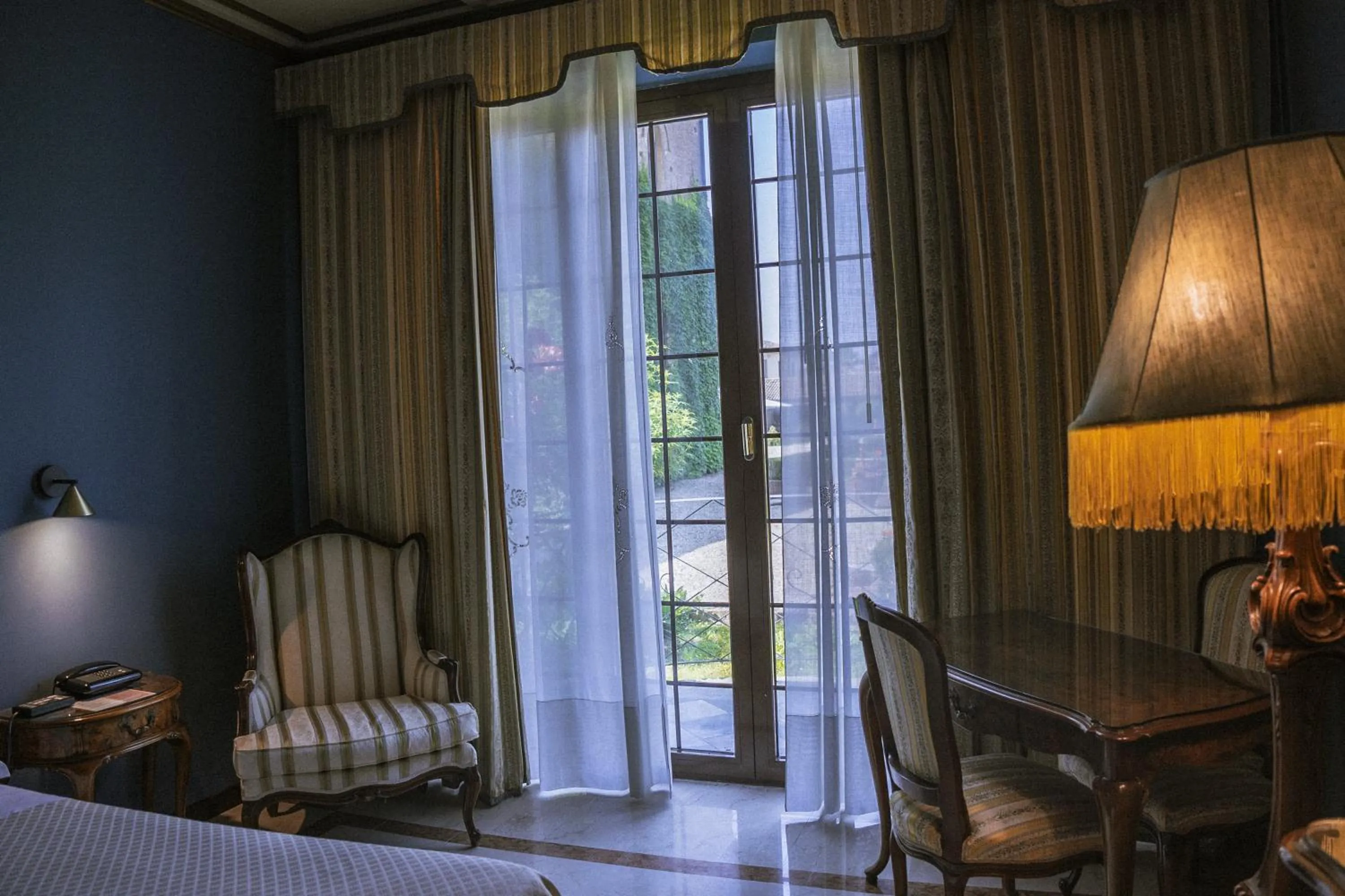 Seating area in Il Castello Di San Gaudenzio