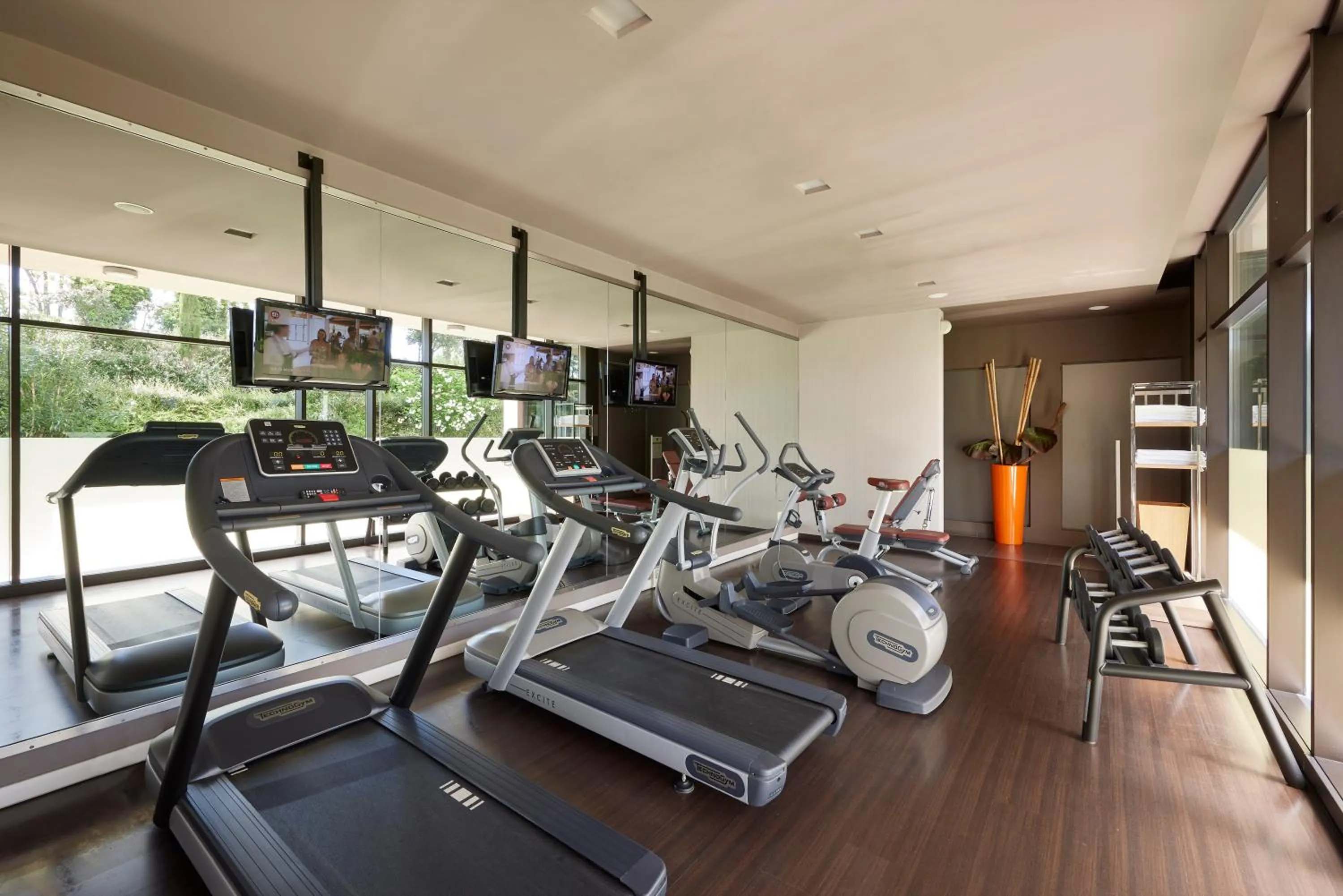 Fitness centre/facilities in Blu Hotel Brixia