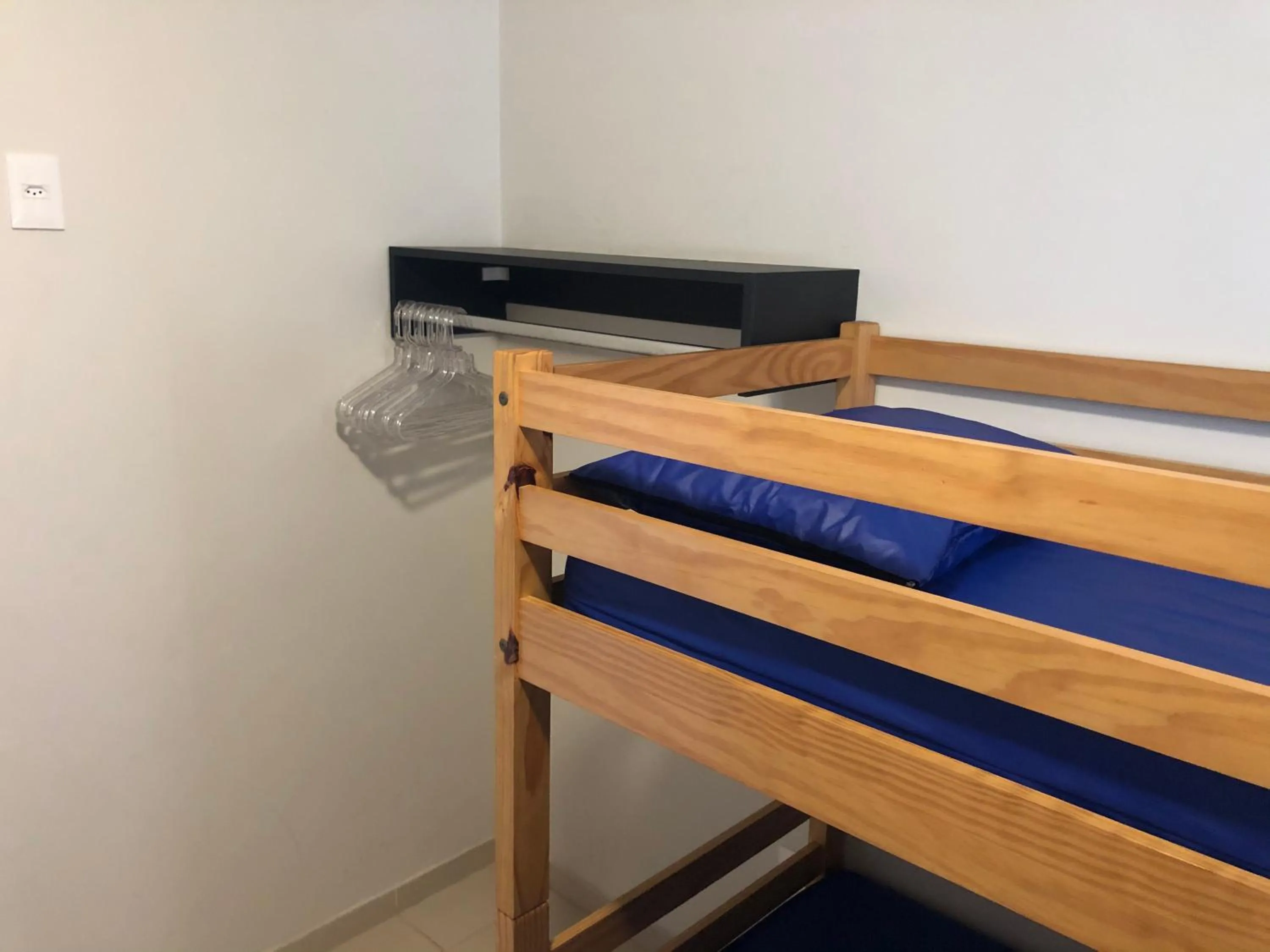 Bed in Apartamento Guarapari Luxo Frente para o Mar