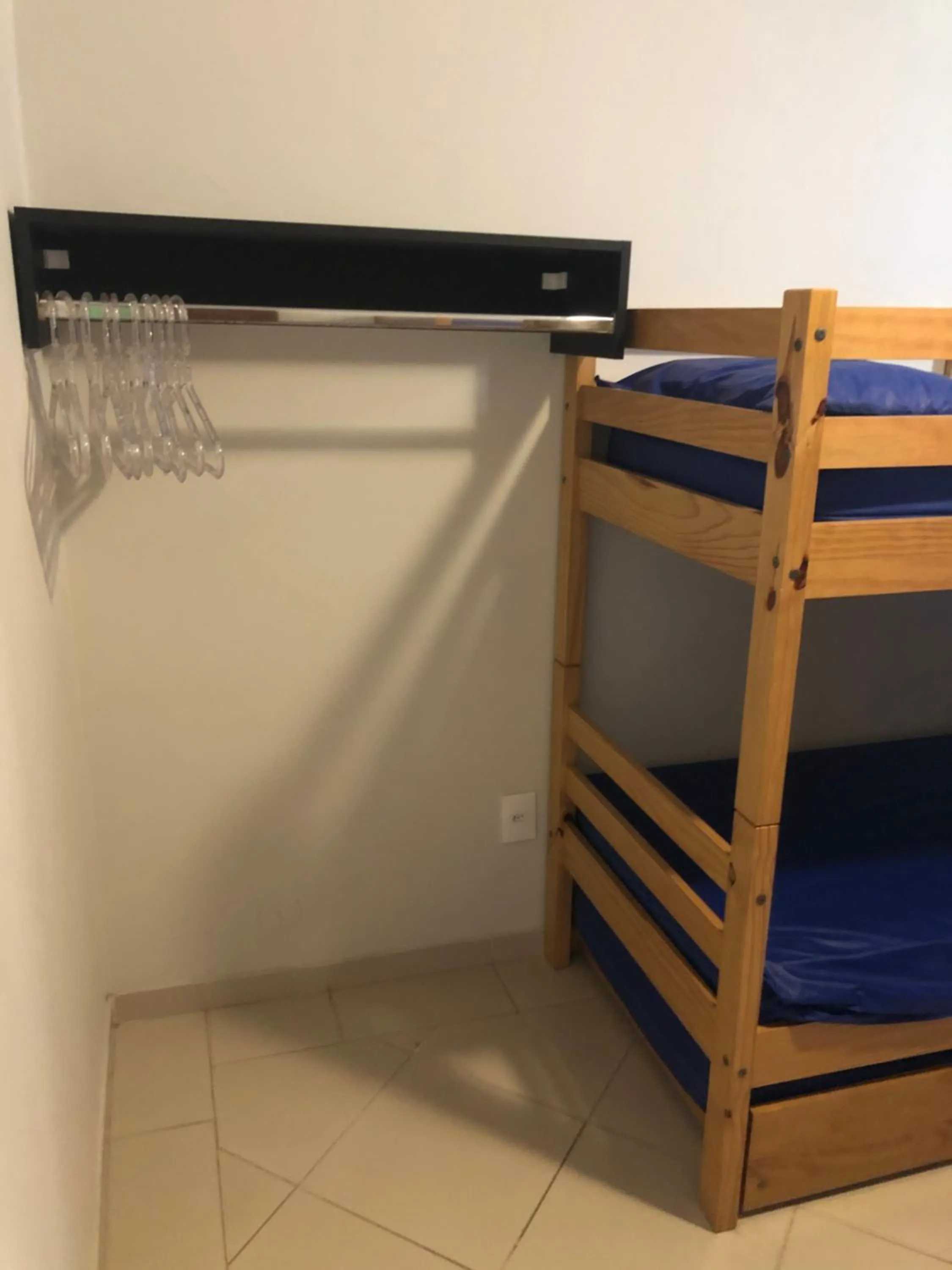 Bed in Apartamento Guarapari Luxo Frente para o Mar