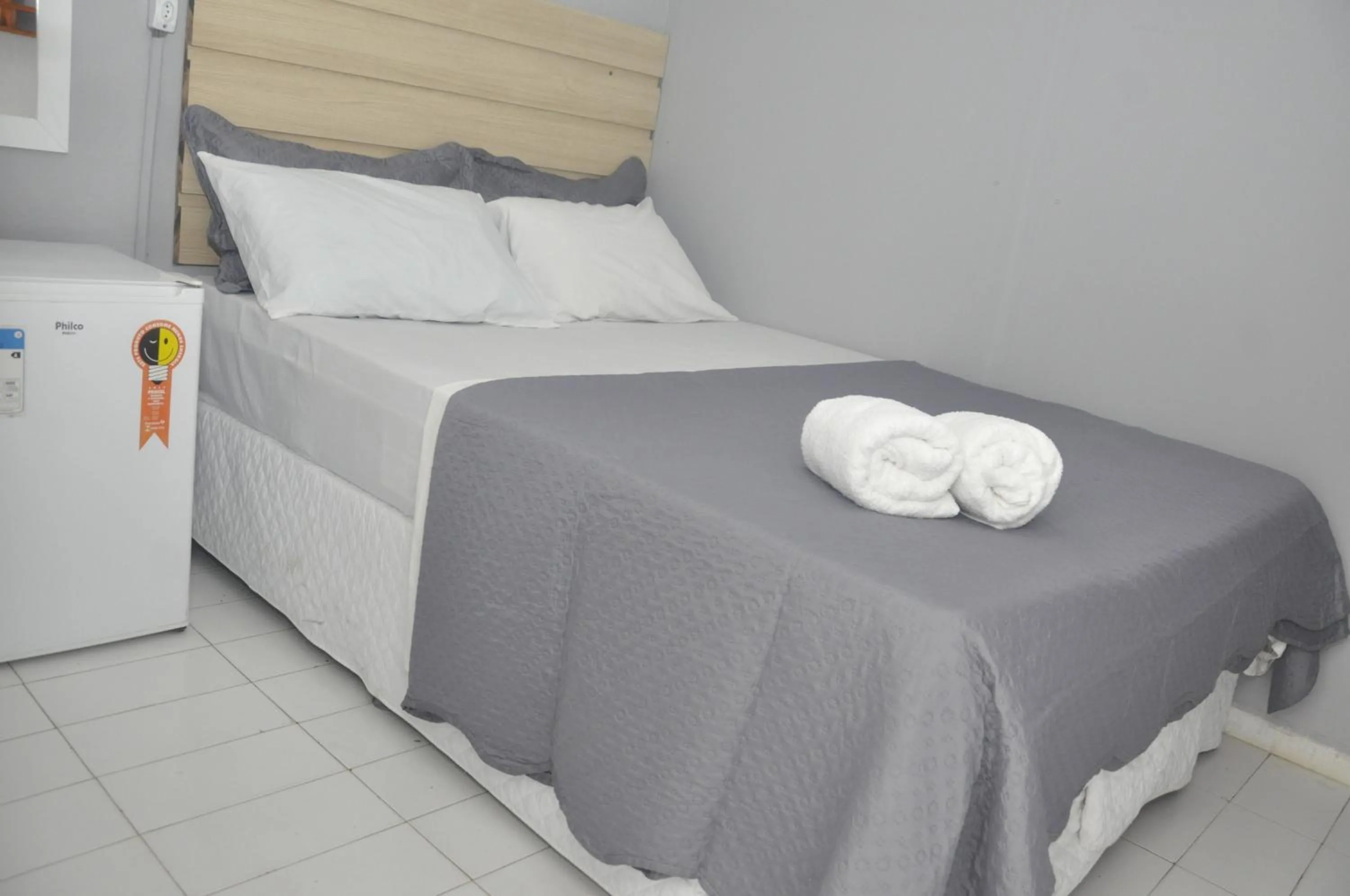 Bed in Pousada My House Cabo Frio