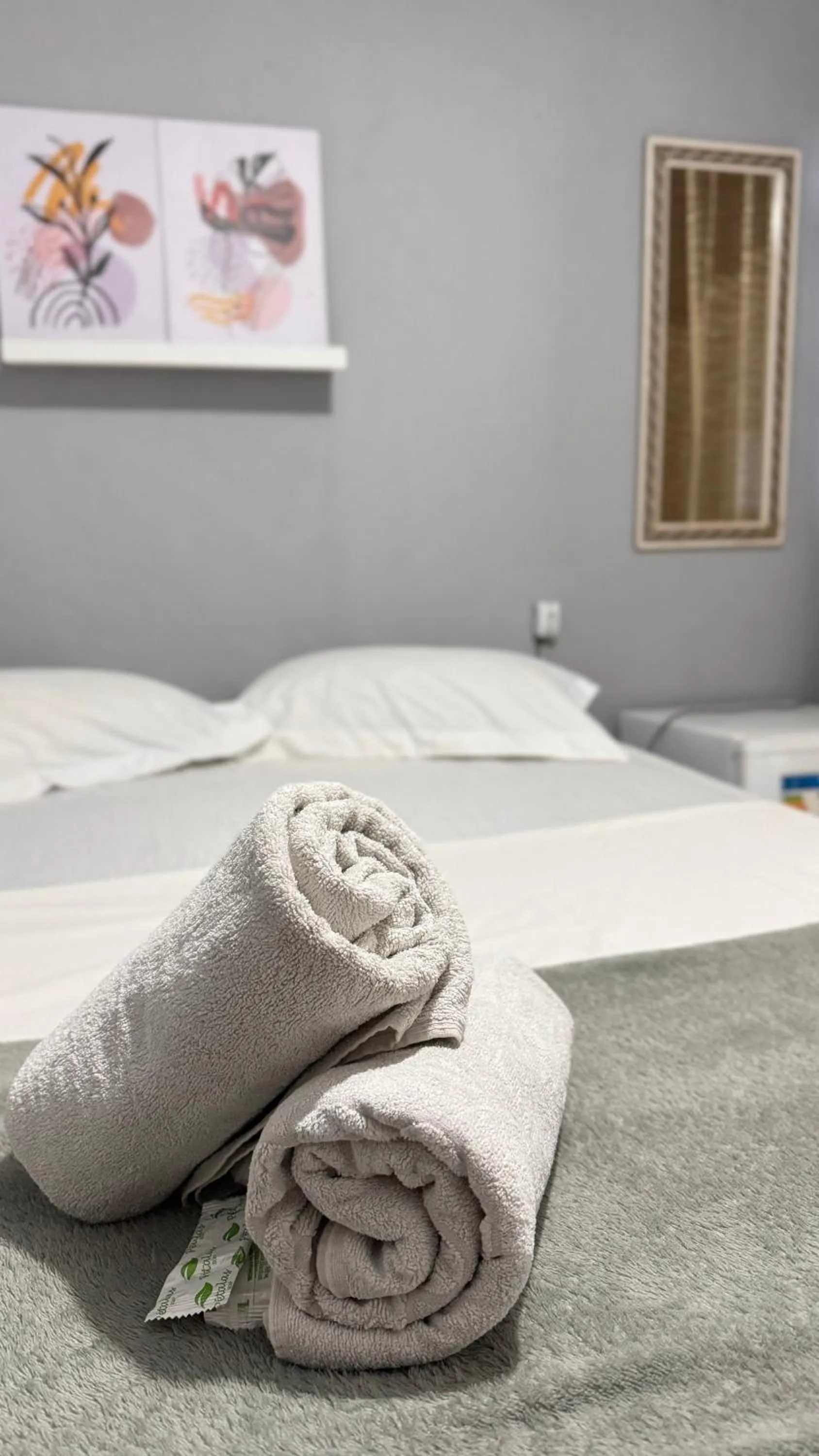 Bed in Pousada My House Cabo Frio