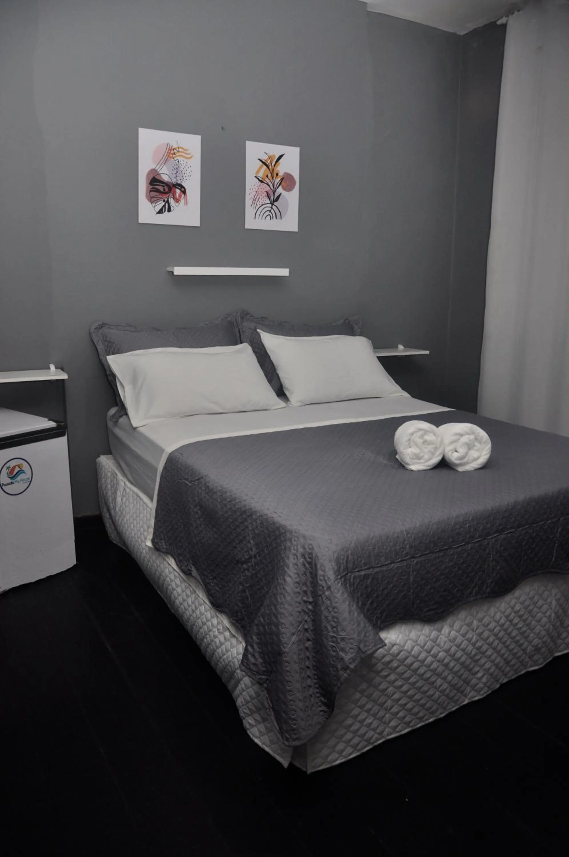 Bed in Pousada My House Cabo Frio