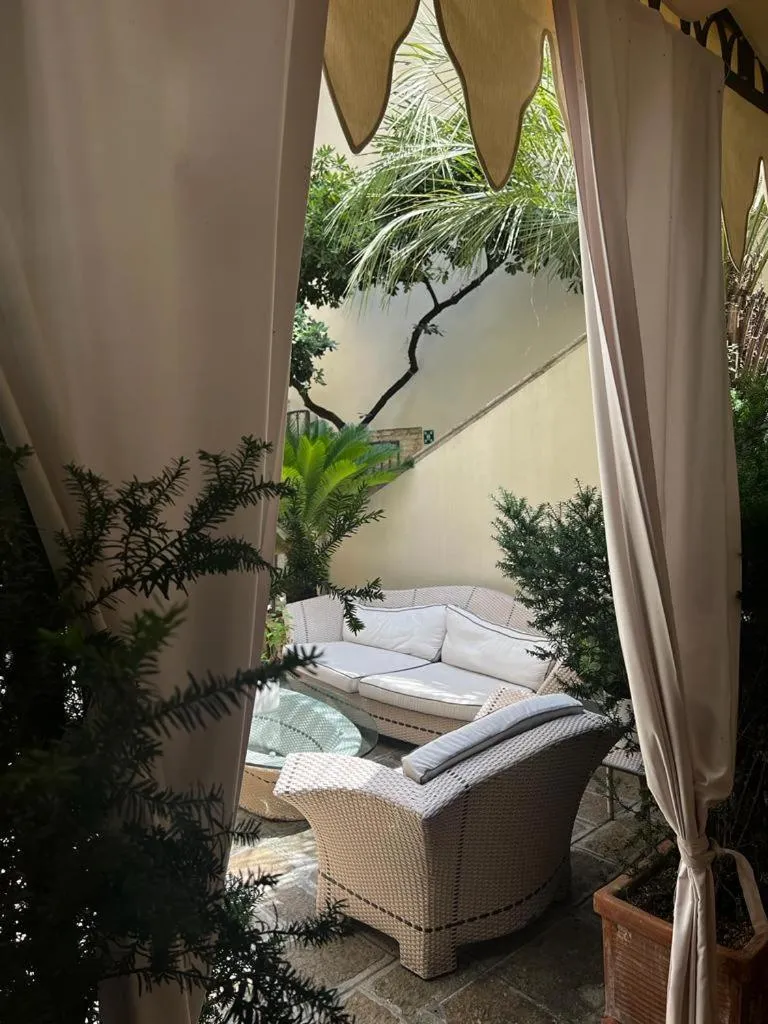 Patio in Palazzo Paruta & Wellness Suites