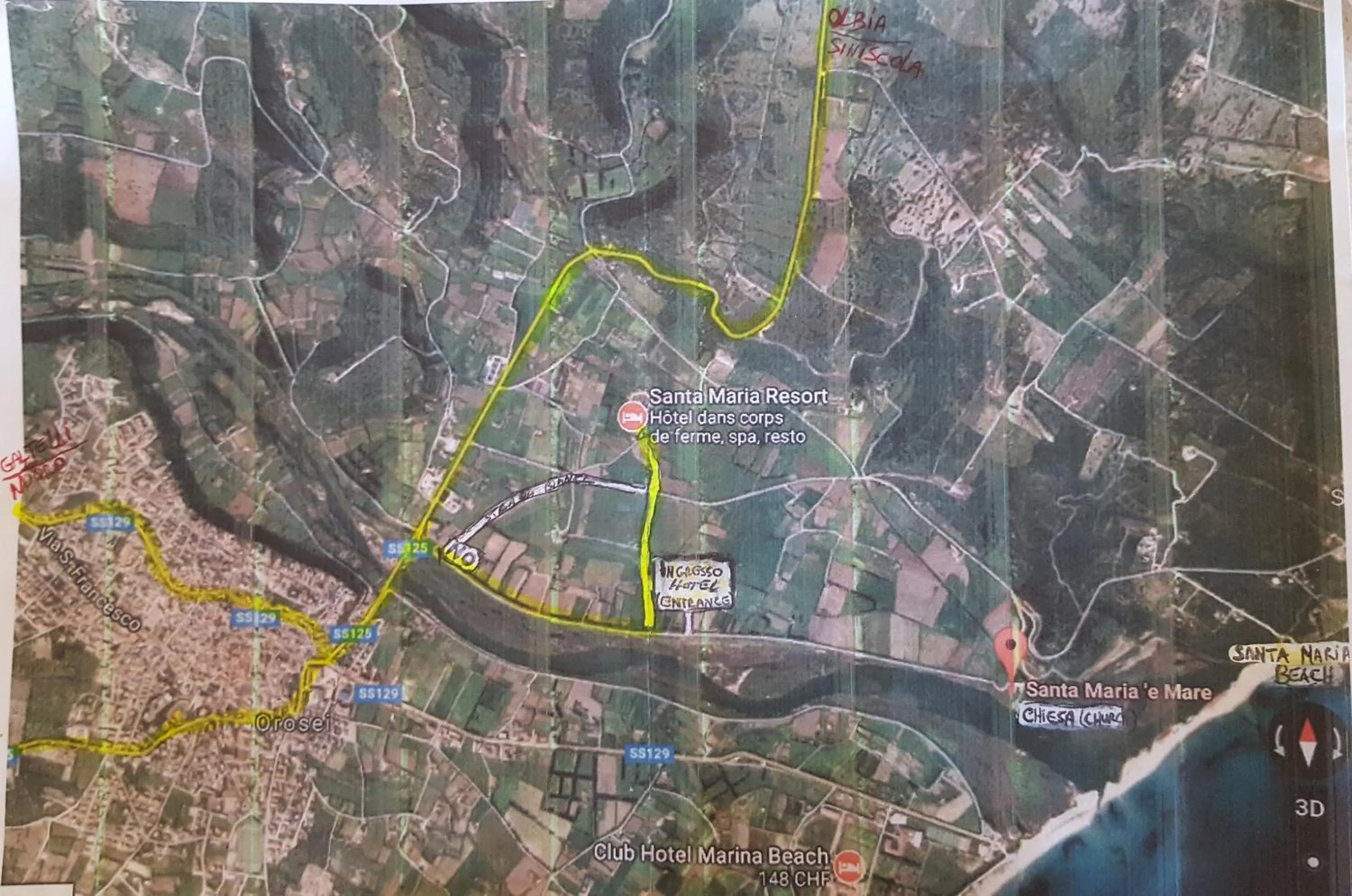 Bird's eye view in Santa Maria Resort