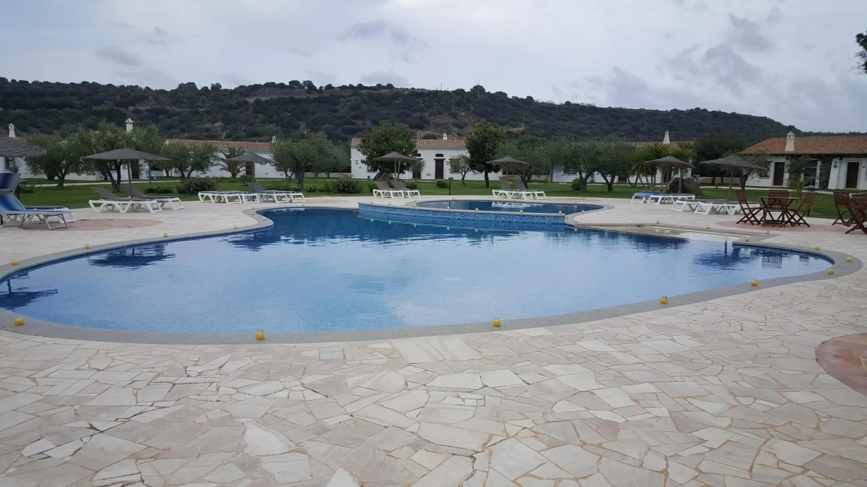 Pool view in Santa Maria Resort Pool view in Santa Maria Resort