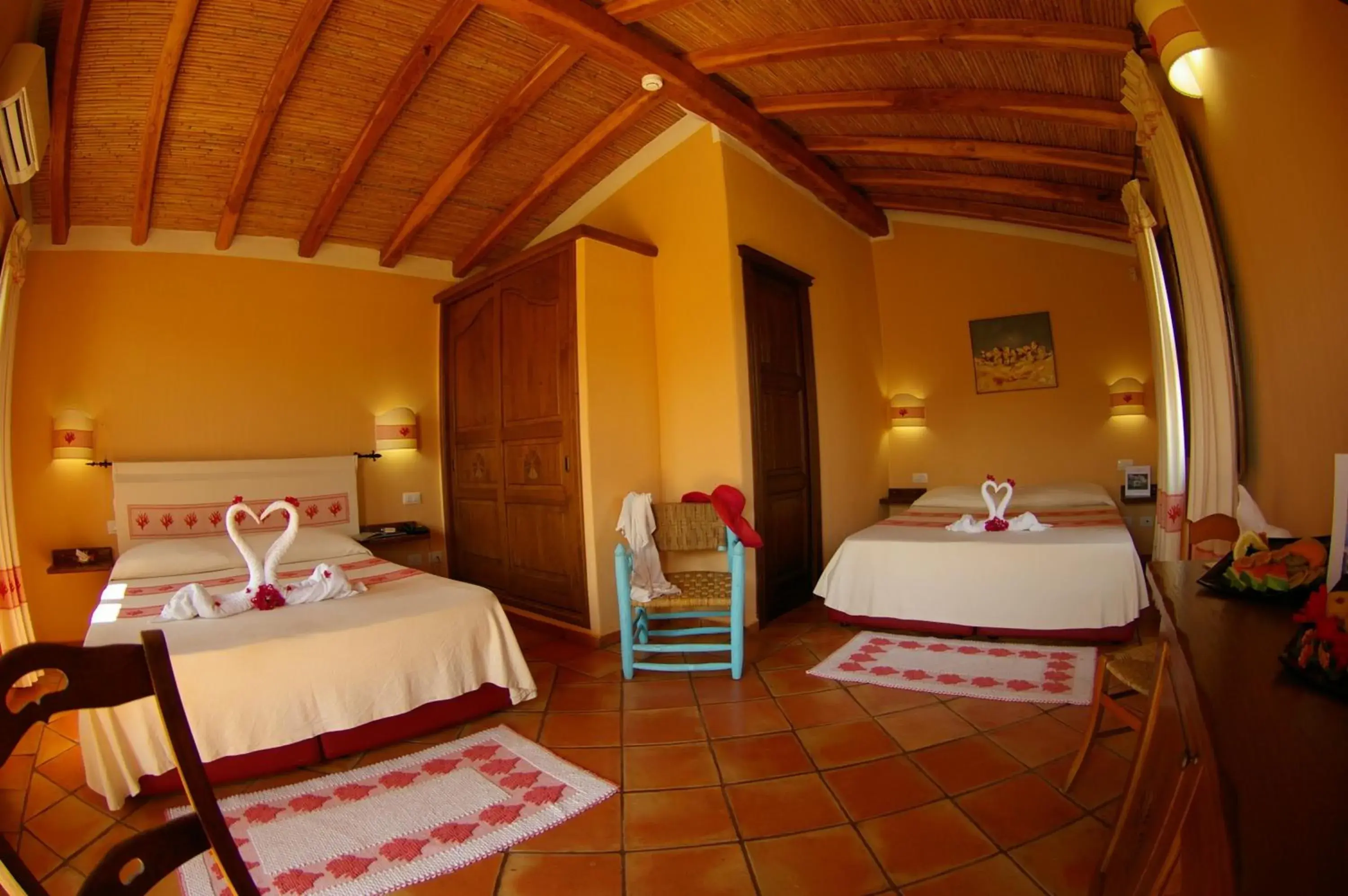 Bed in Santa Maria Resort Bed in Santa Maria Resort